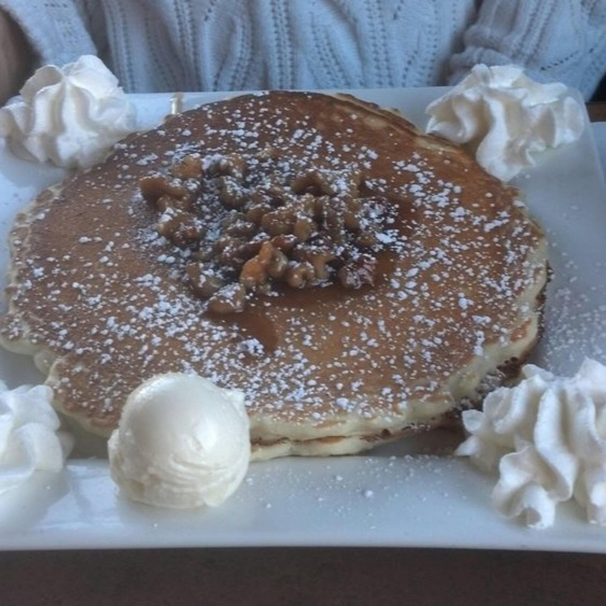 Banana Walnut Pancakes