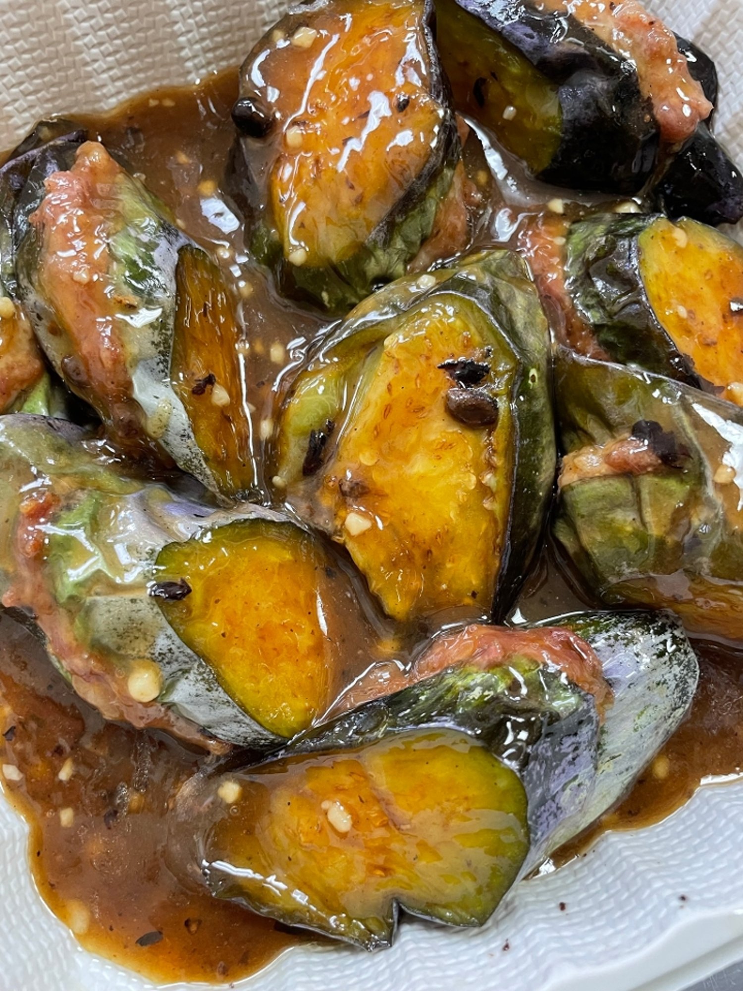 釀茄子 106.Stuffed Eggplant