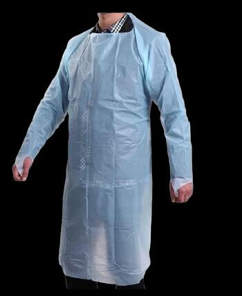 DISPOSABLE LONG SLEEVE APRON