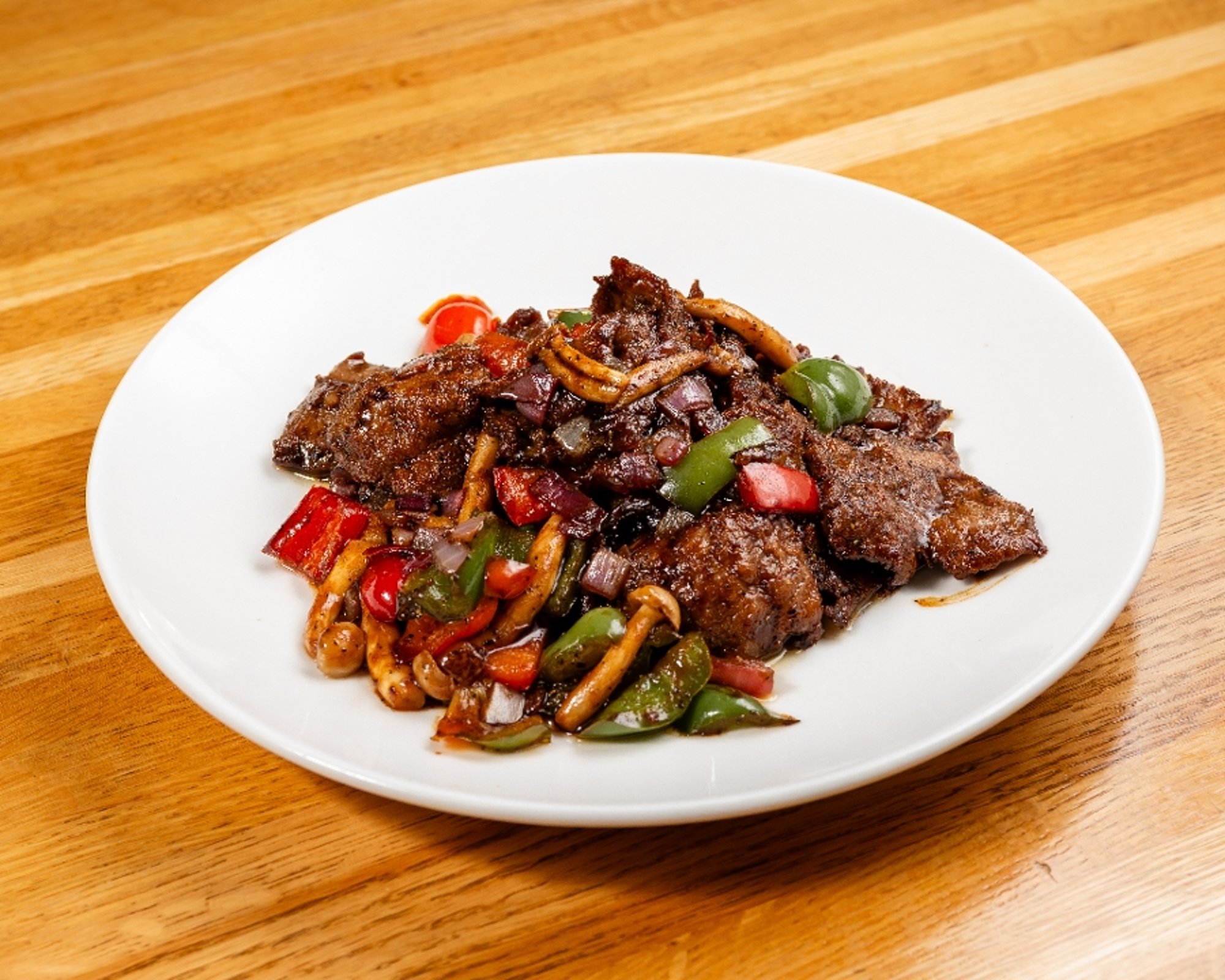 Black Pepper Style Beef