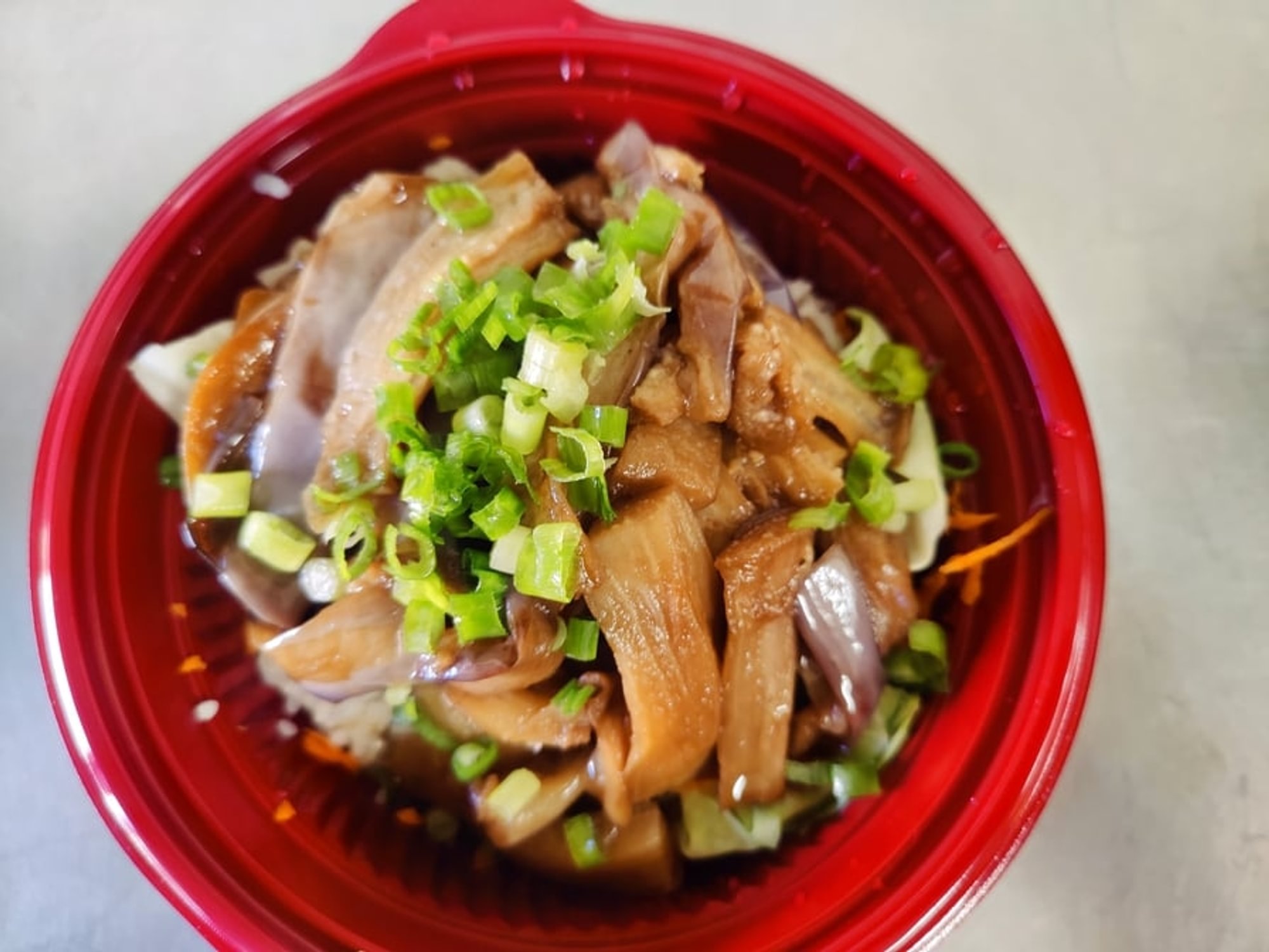 Garlic Eggplant Bowl