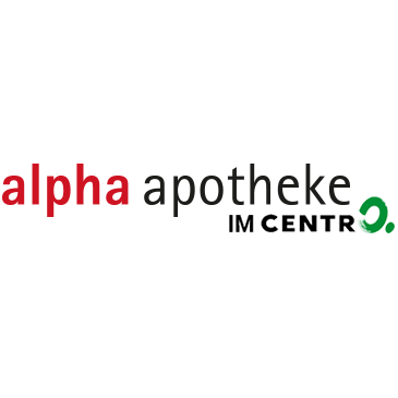 Logo der Alpha Apotheke im CentrO