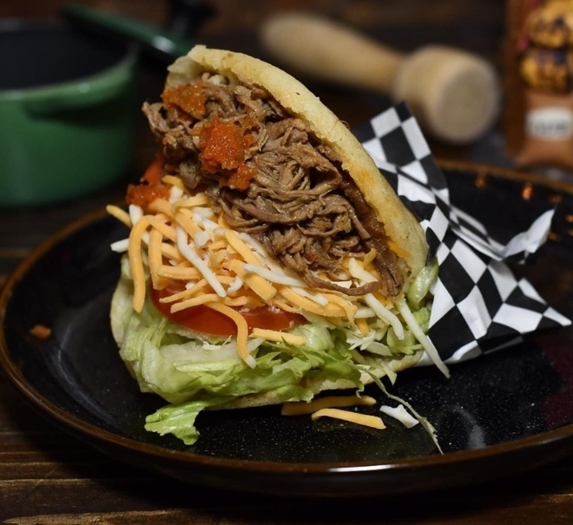 Arepa Peluda