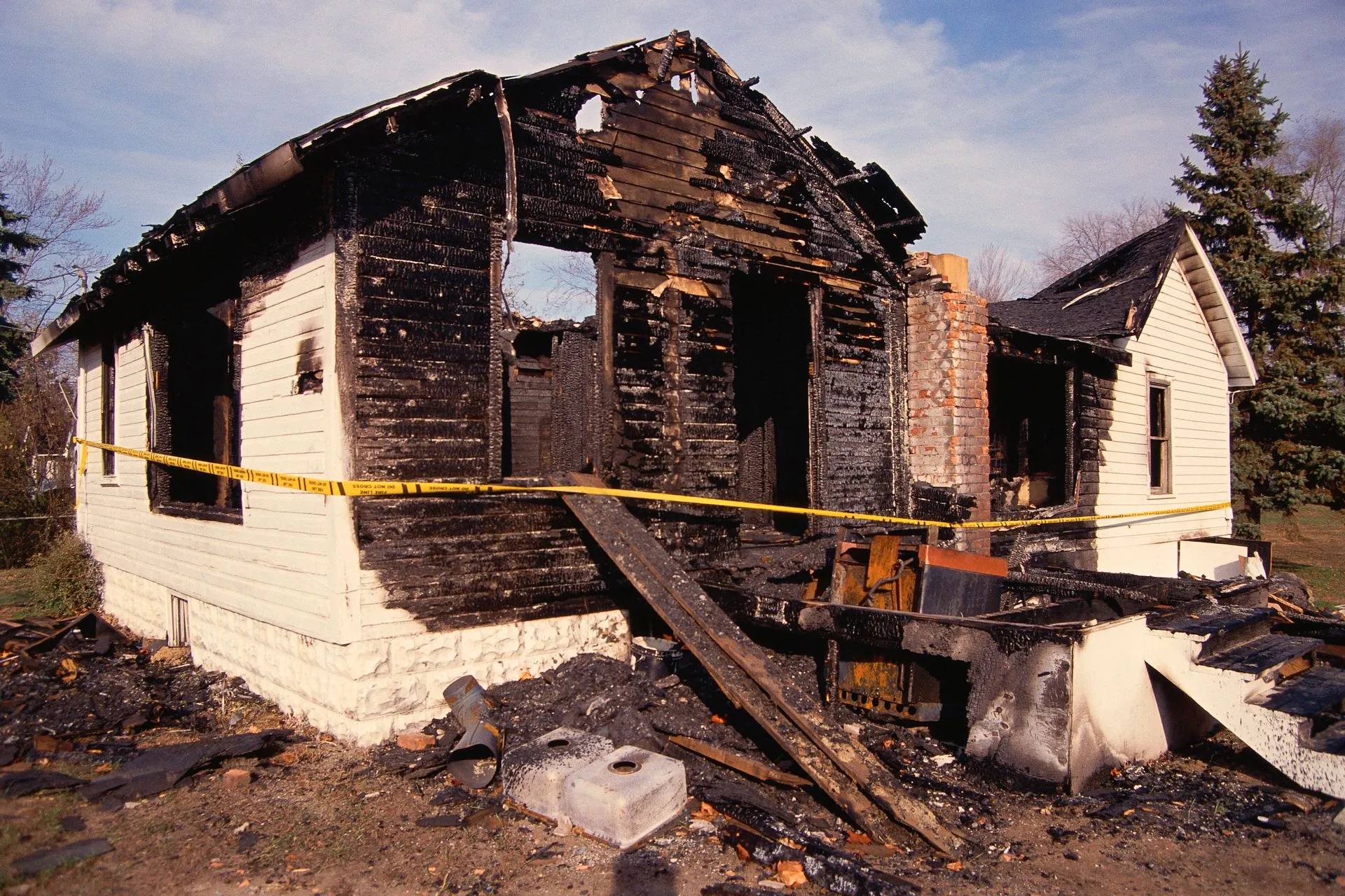 Residential Building Fire and Smoke Damage Restoration