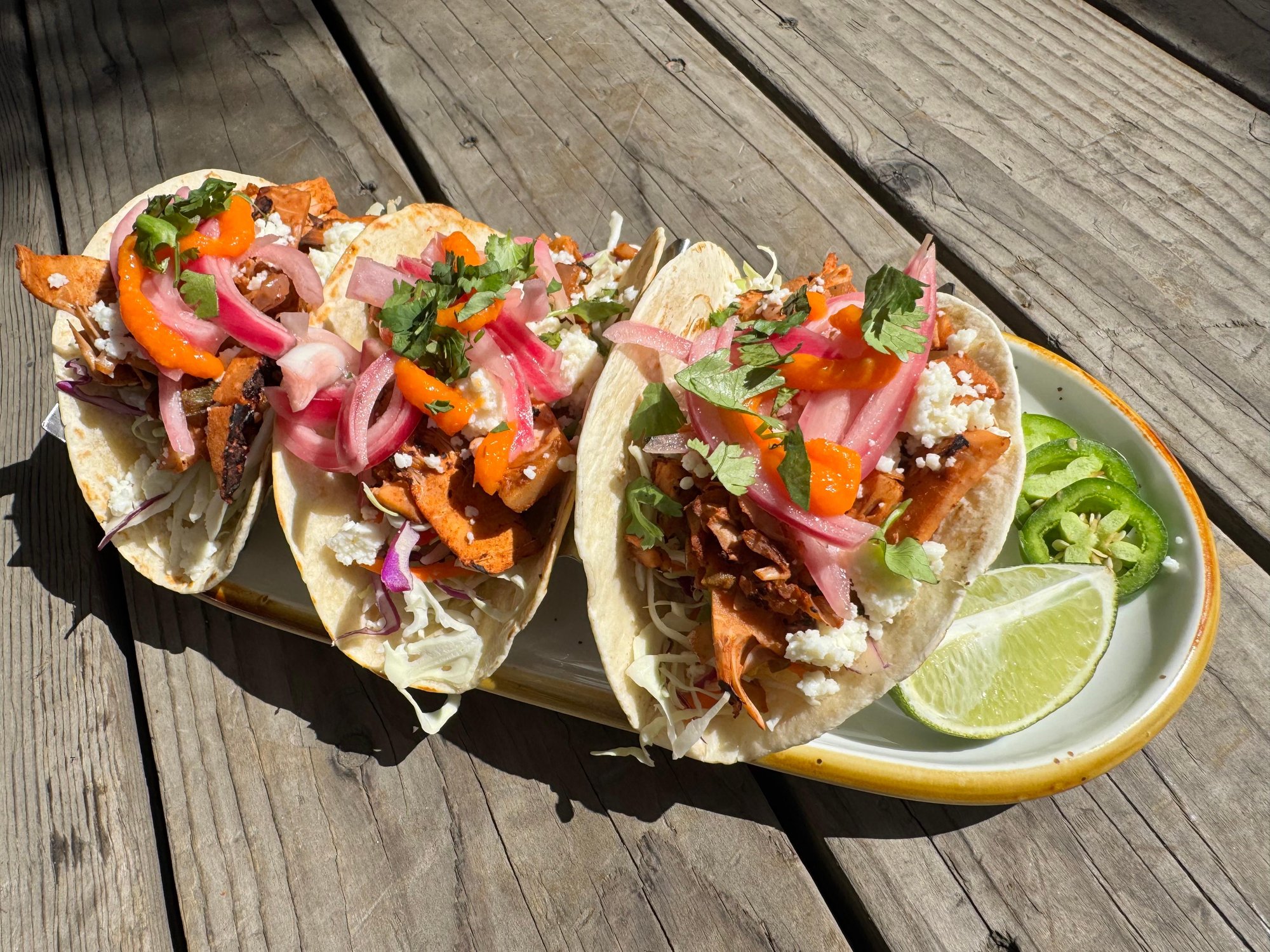 Crispy Jackfruit Tacos