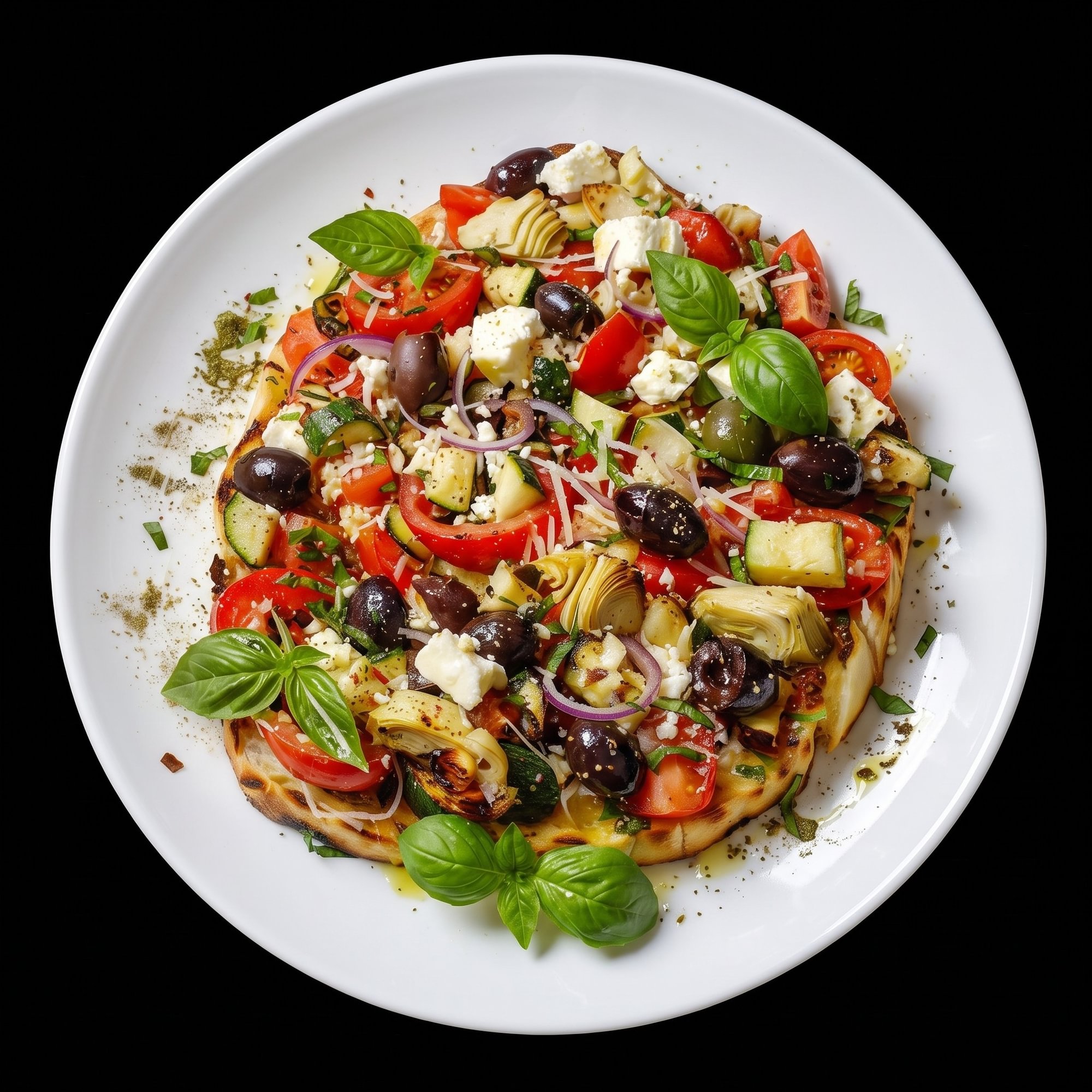 Flat Bread Bruschetta