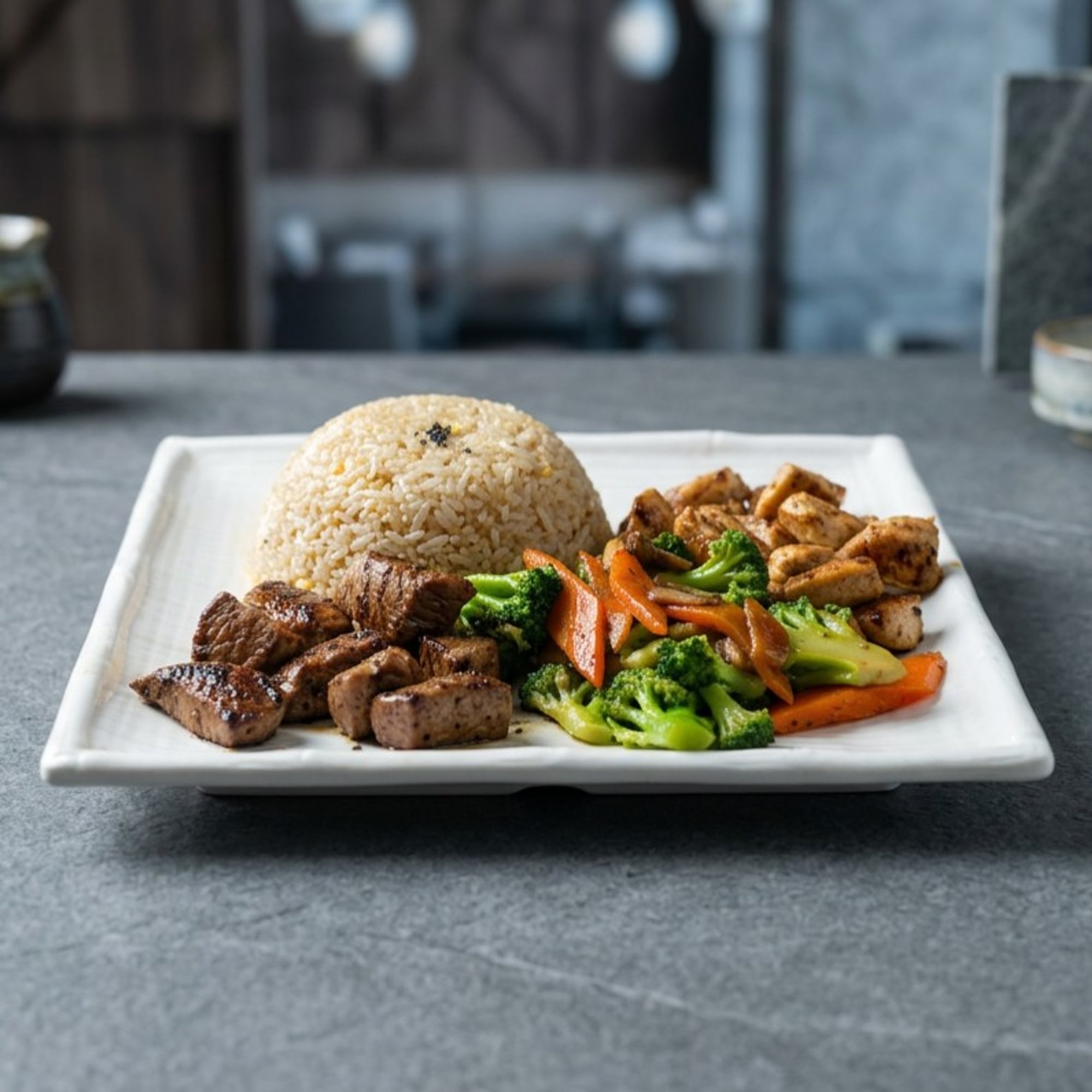 Chicken & NY Steak Hibachi Combo