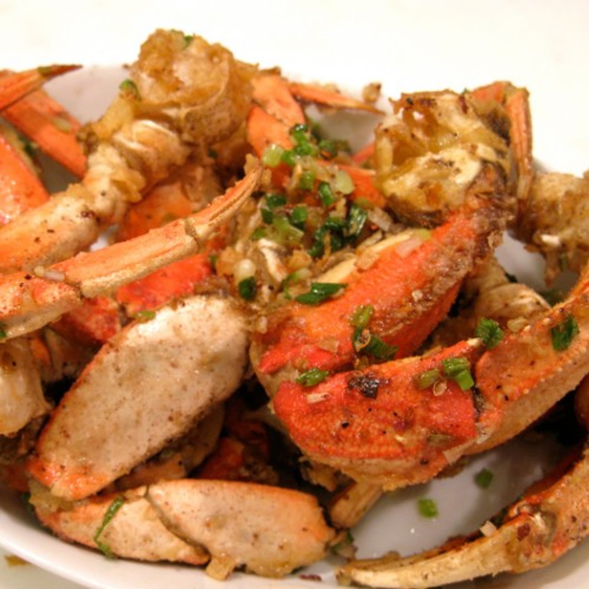 Dungeness Crab with Salt and Black Pepper