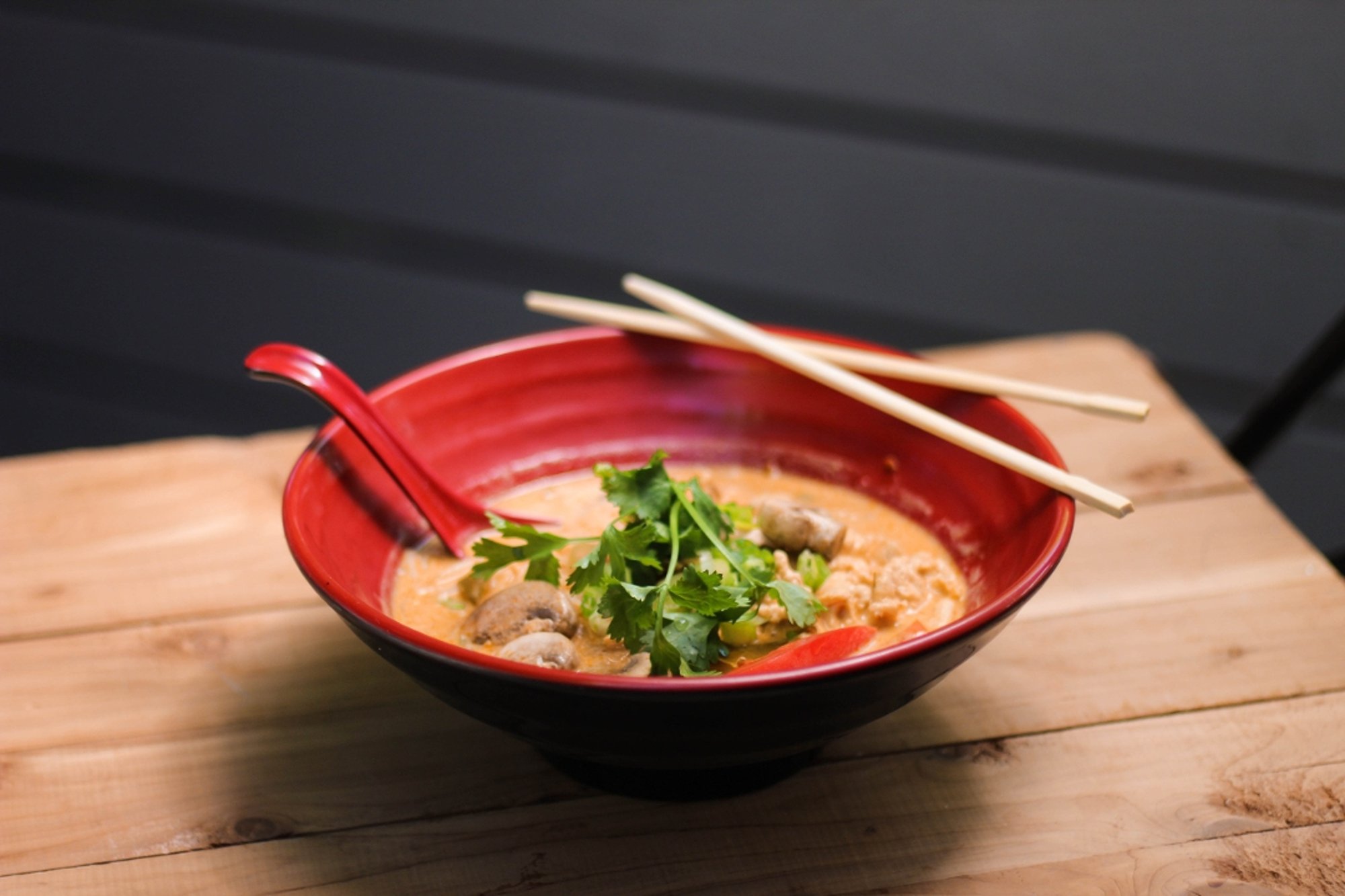 Coconut Chicken Noodle Soup