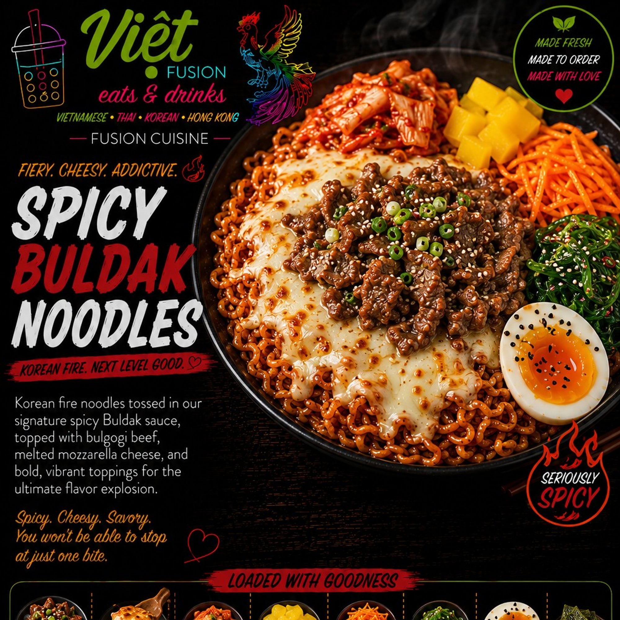 F10. Spicy Buldak Noodles