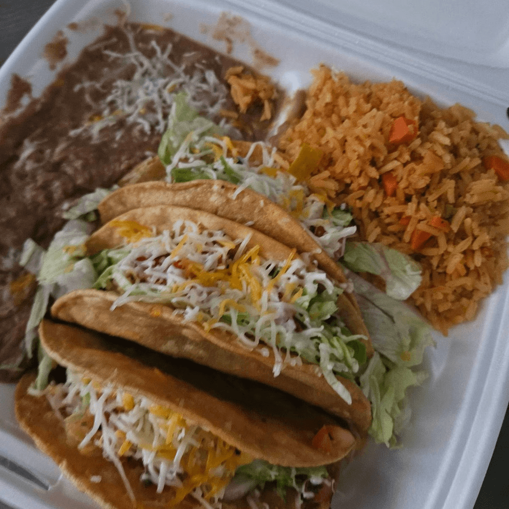 #15 Hard Shell Tacos Combo