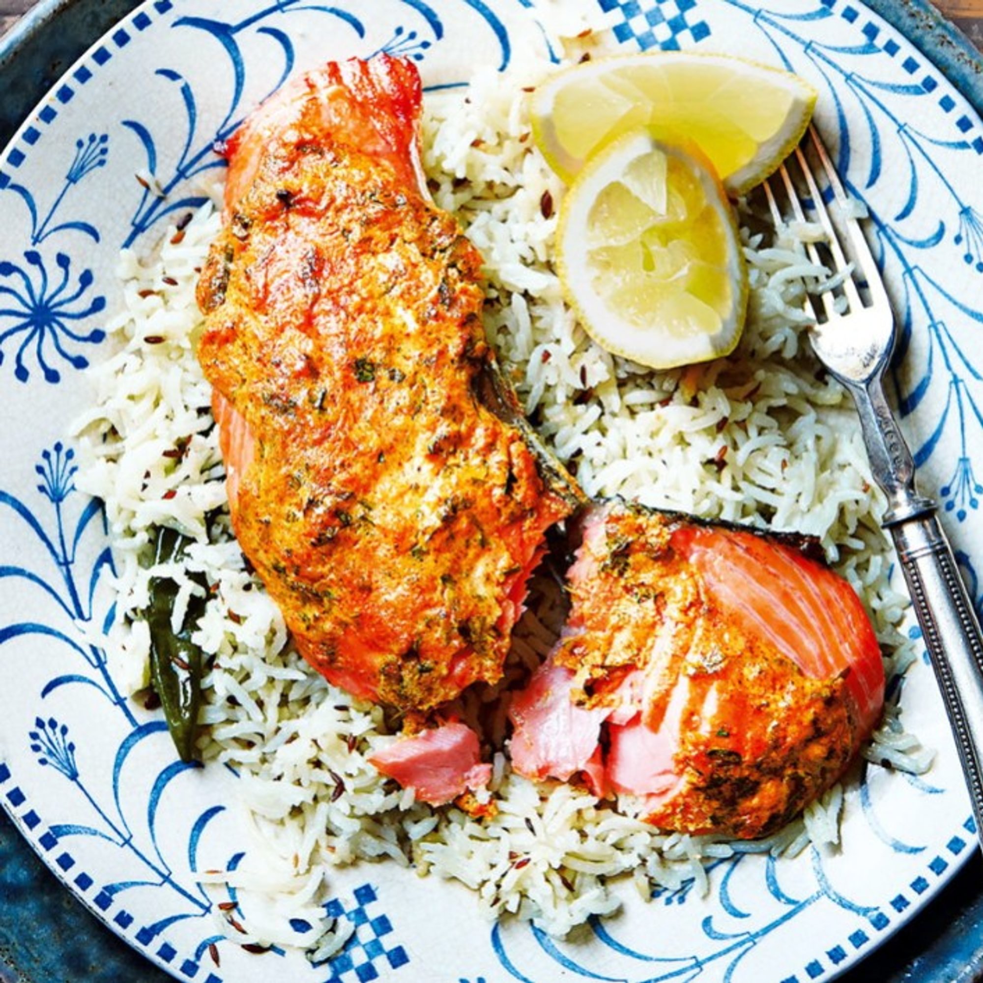 Salmon Tandoori