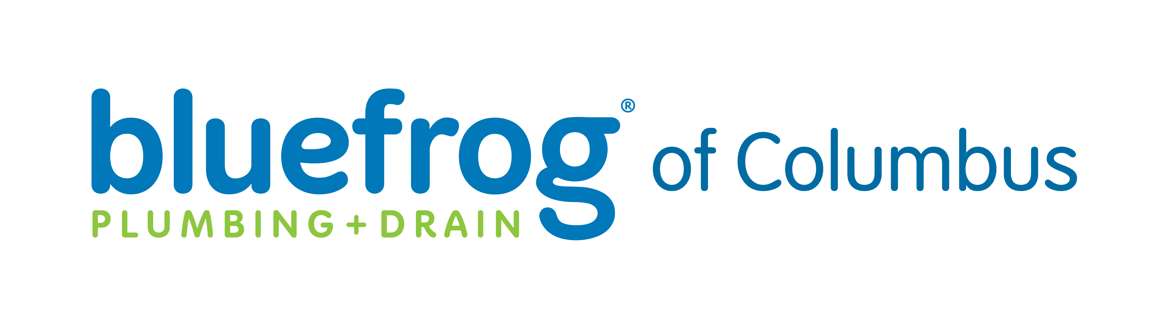 bluefrog of Columbus header logo