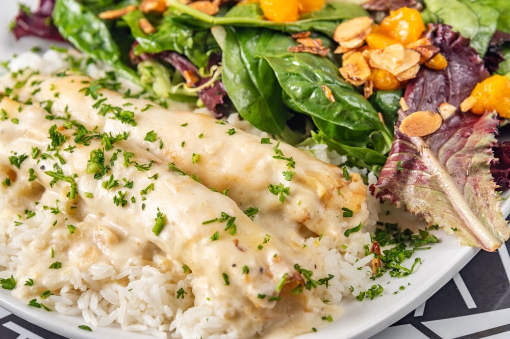 Chicken Crepes