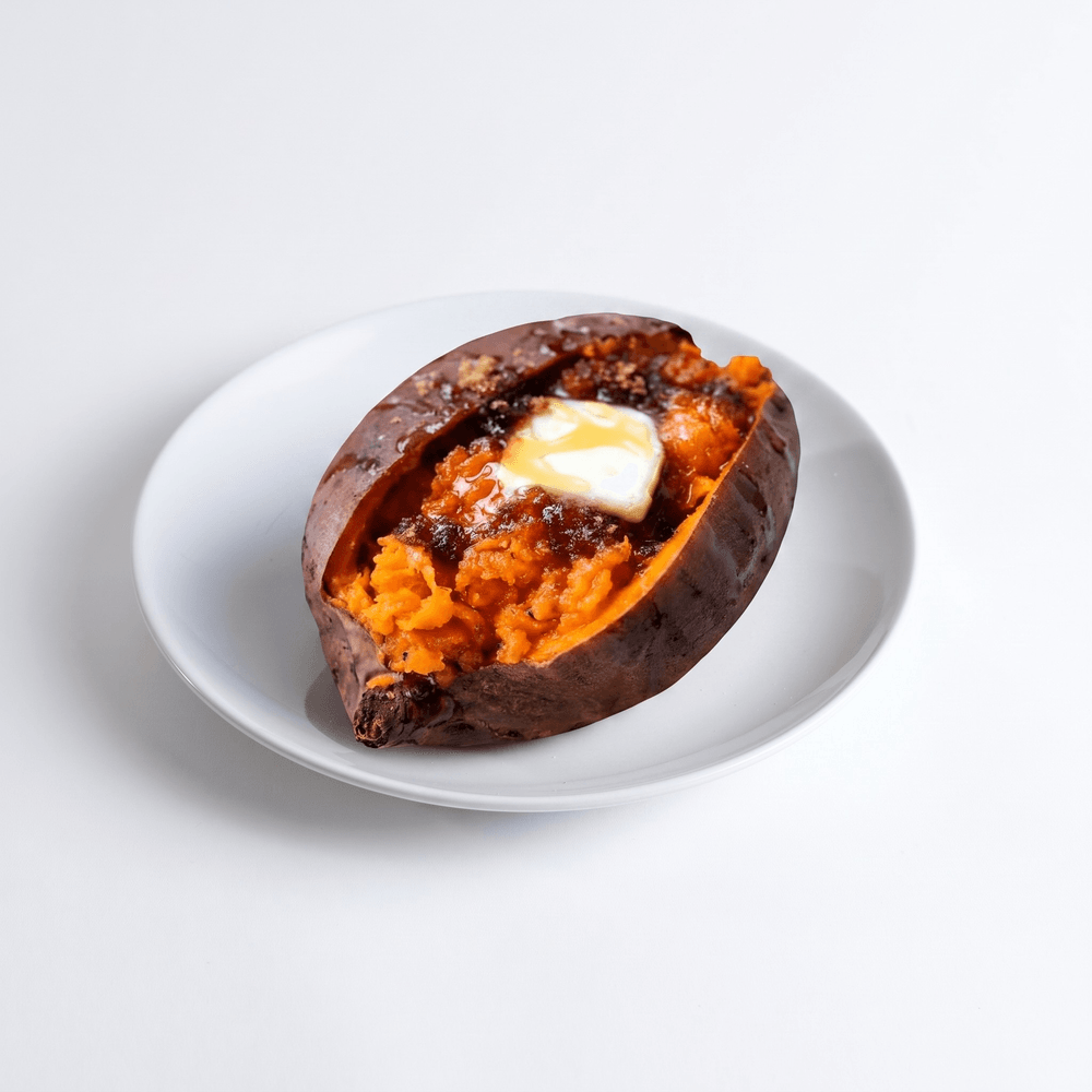 Sweet Potato with Butter and Brown Sugar