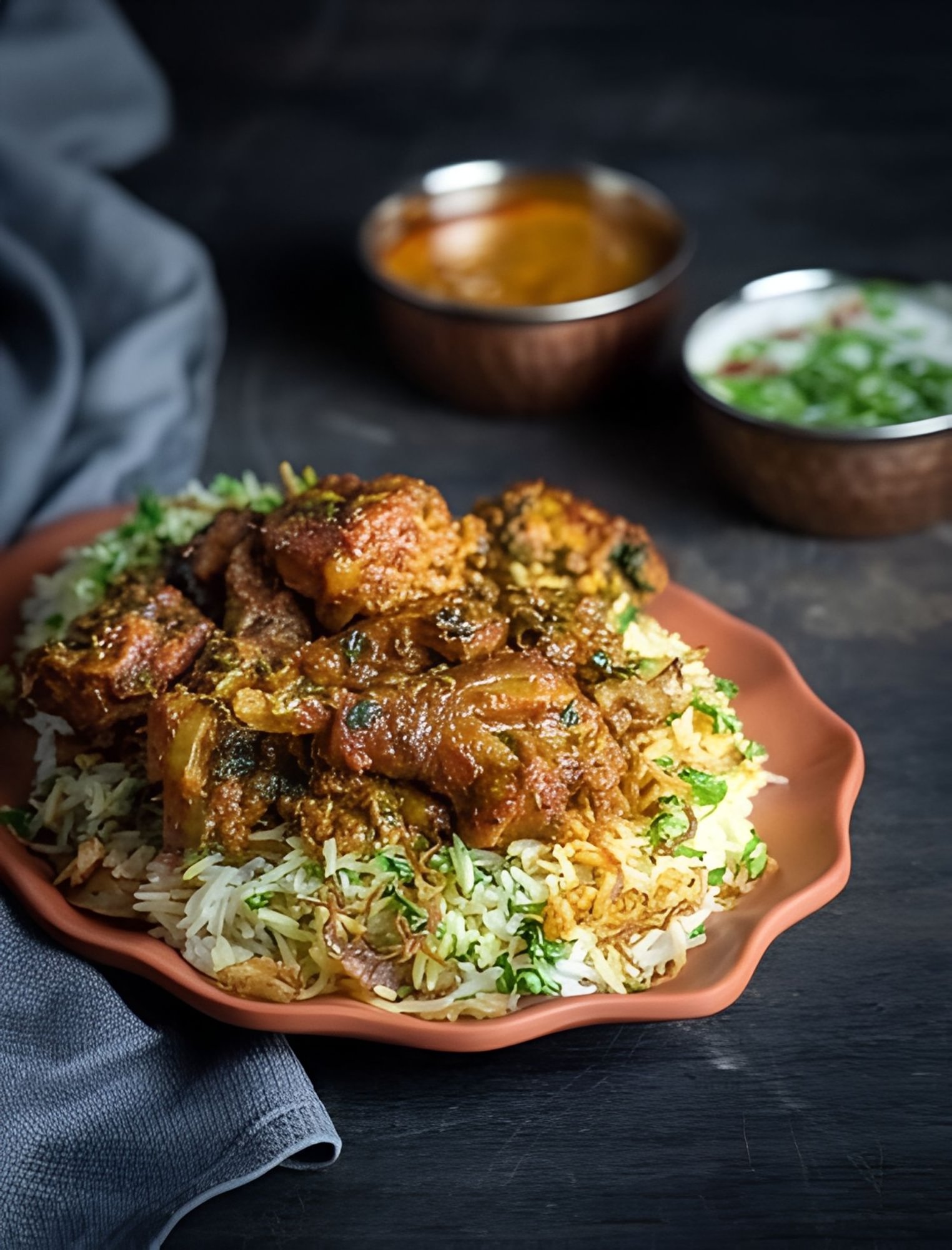 Chicken Fry Pulao (Chicken)