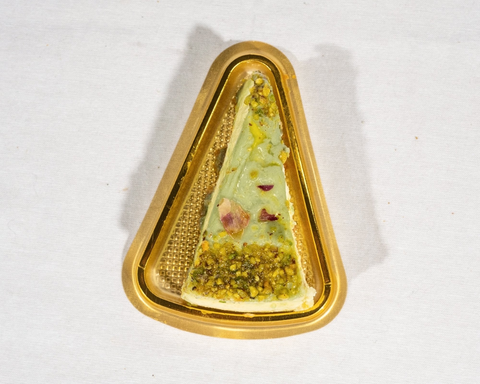 Pistachio cheesecake