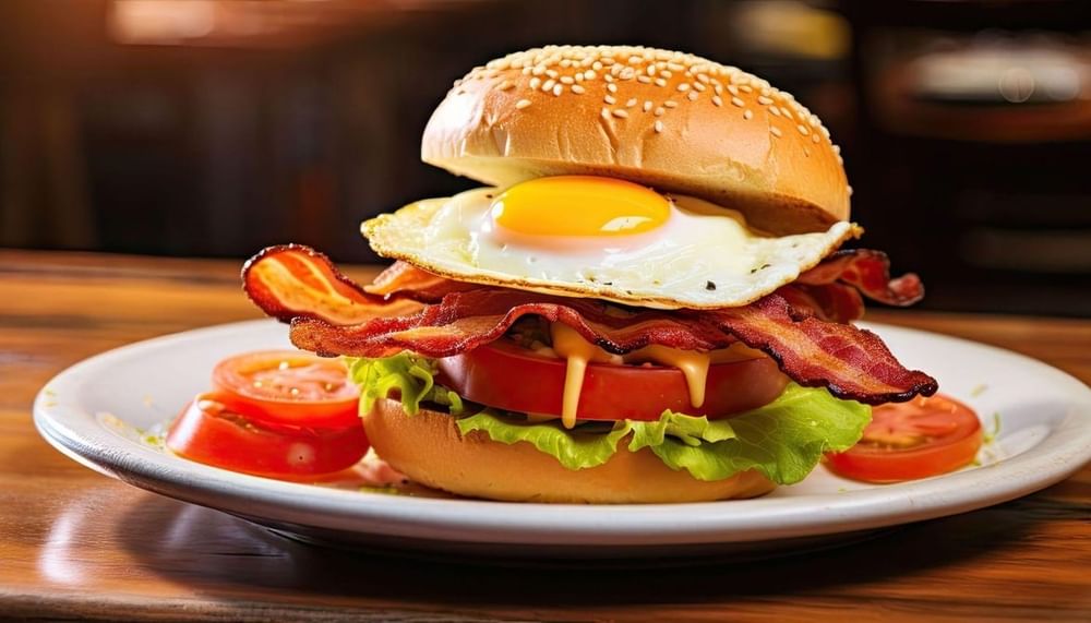 Classic Georgia Diner Burger