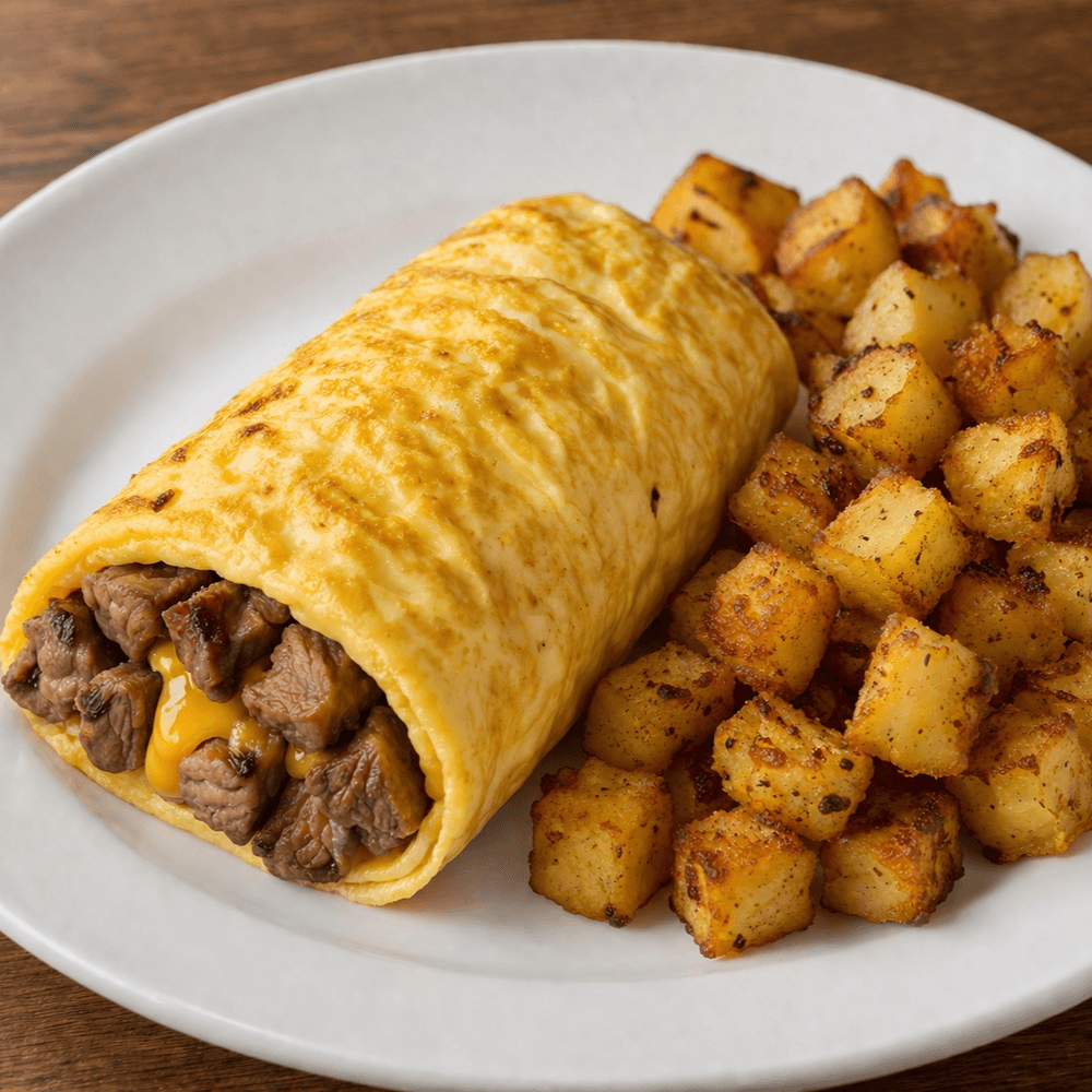 Steak Omelet