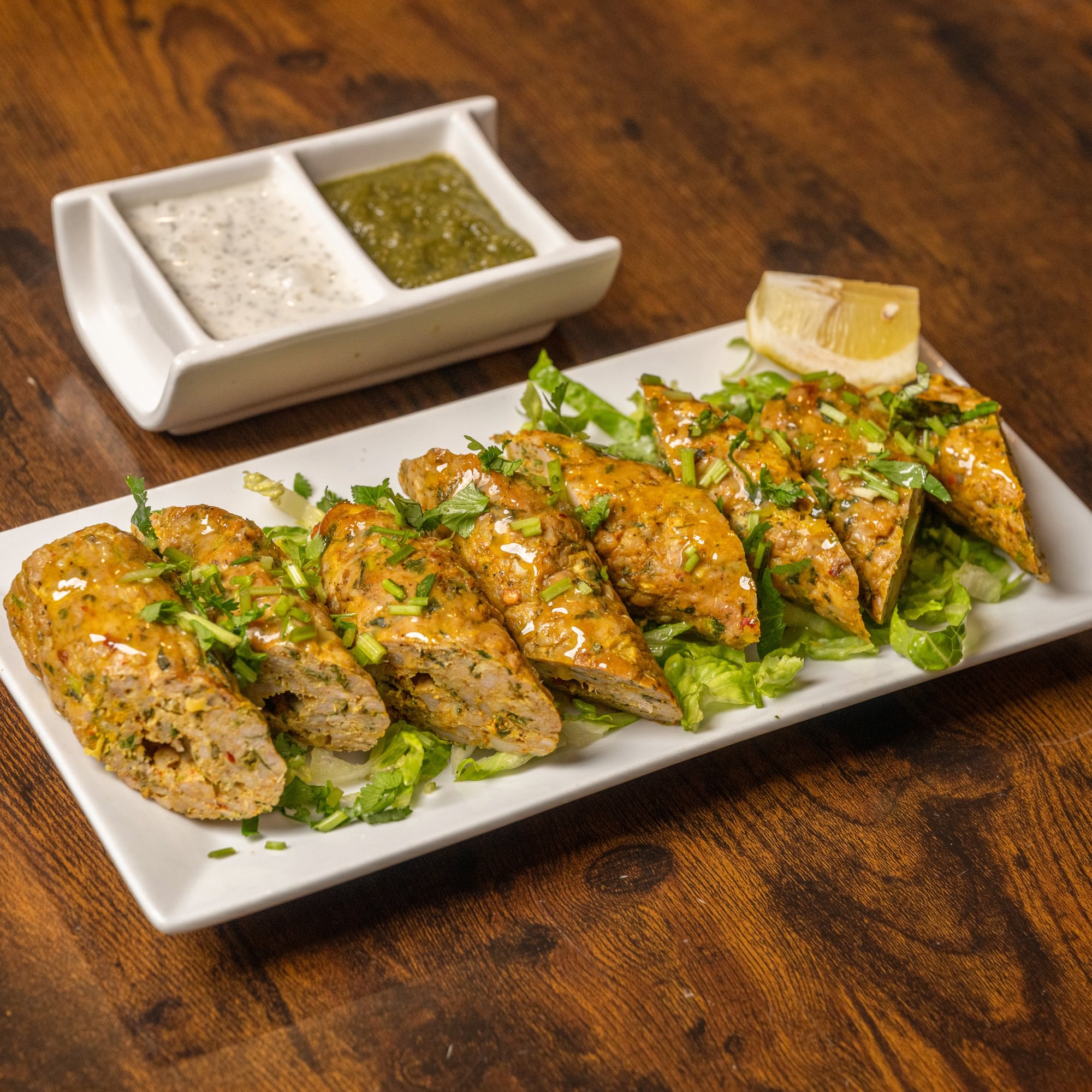 Fire-Grilled Chicken Seekh
