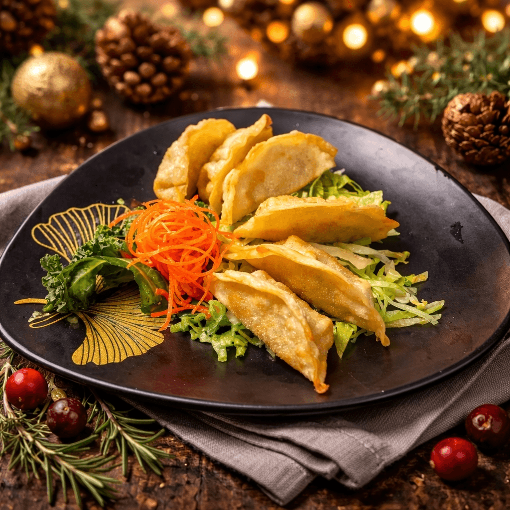 Fried Chicken Gyoza