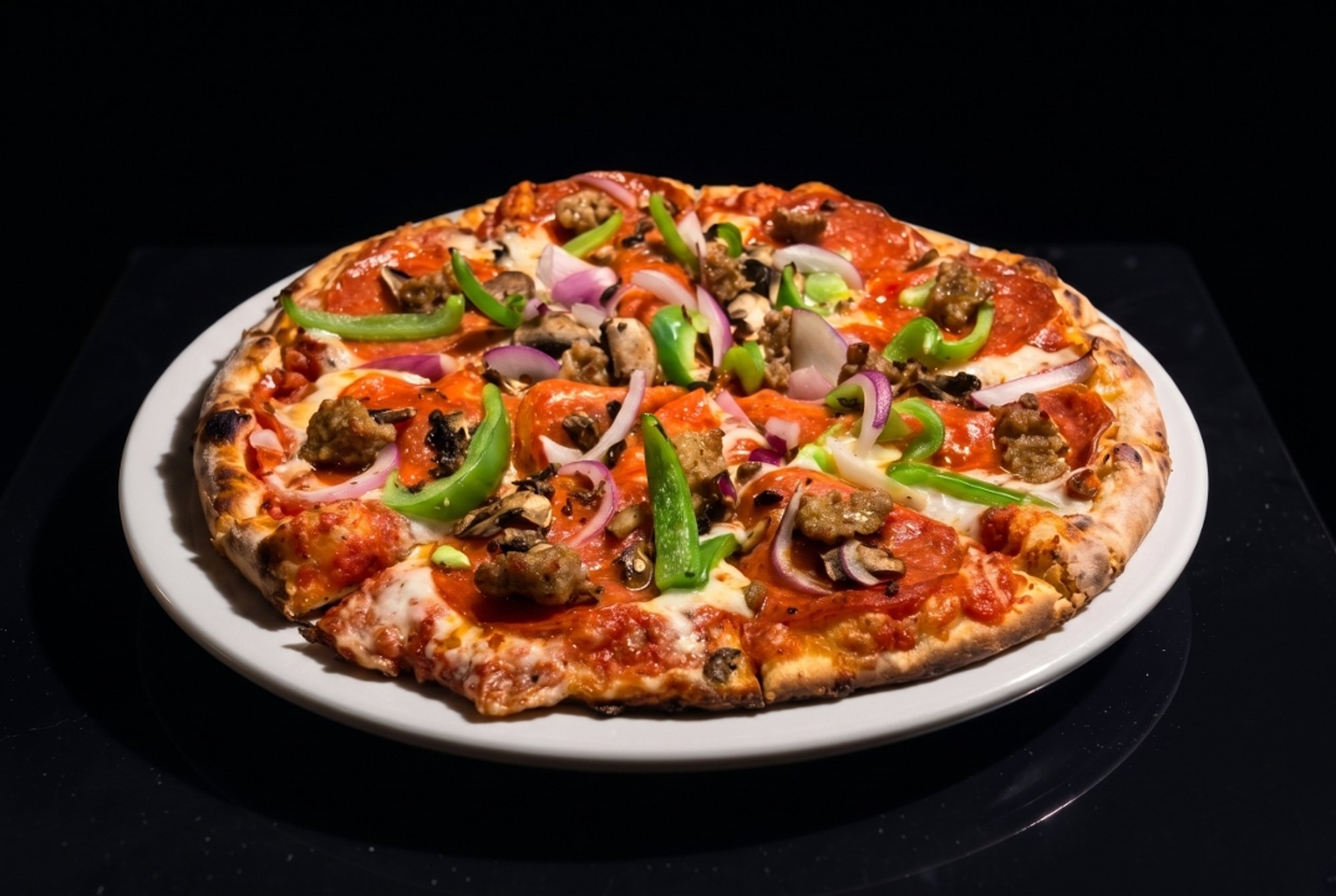 GF A Train Pizza