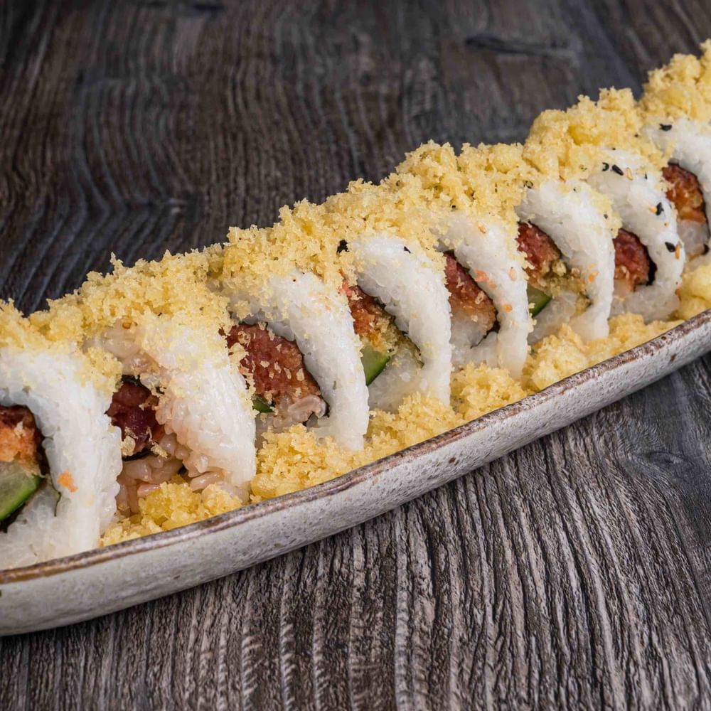CRUNCHY SPICY TUNA ROLL