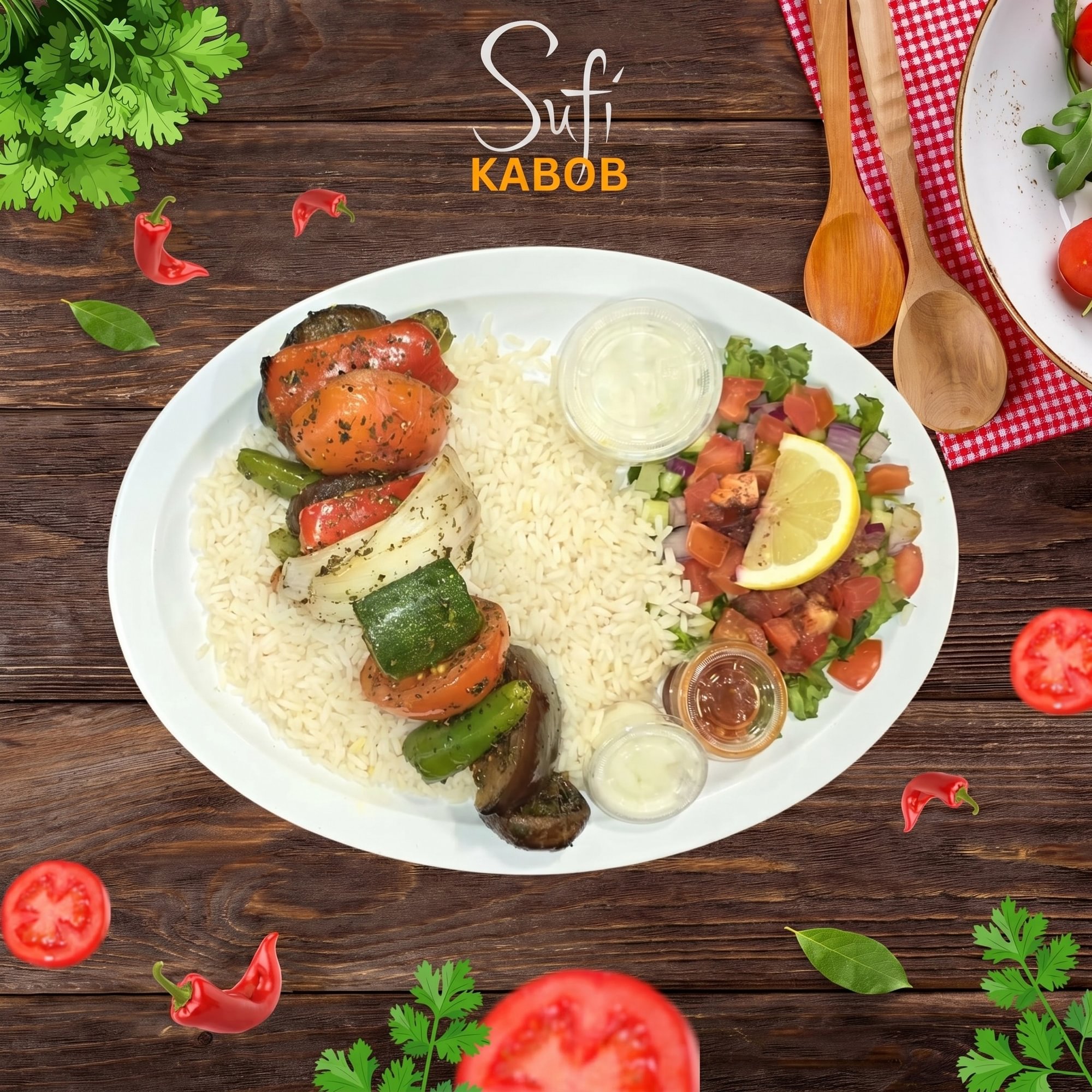 Veggie Shish Kabob