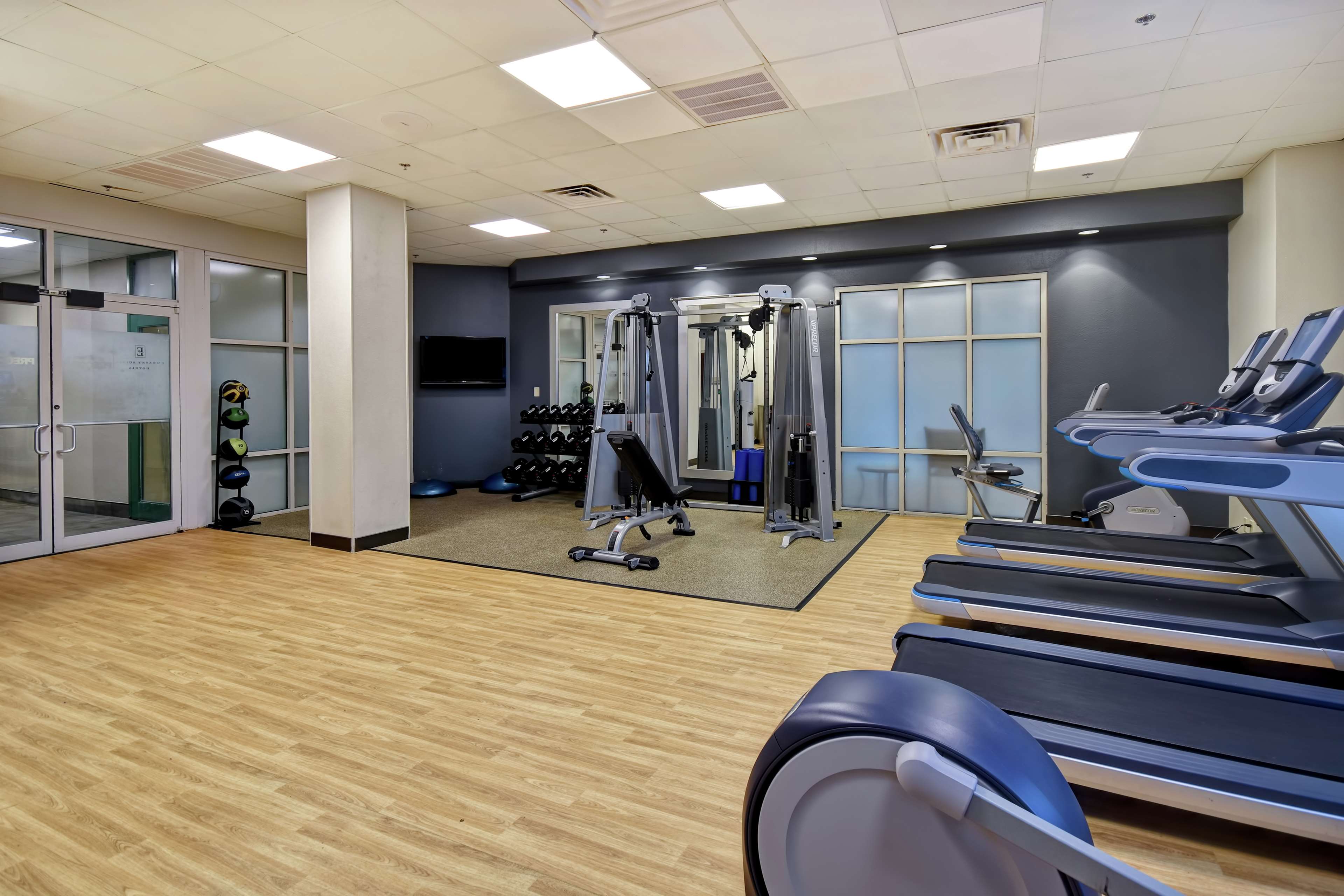 Health club  fitness center  gym