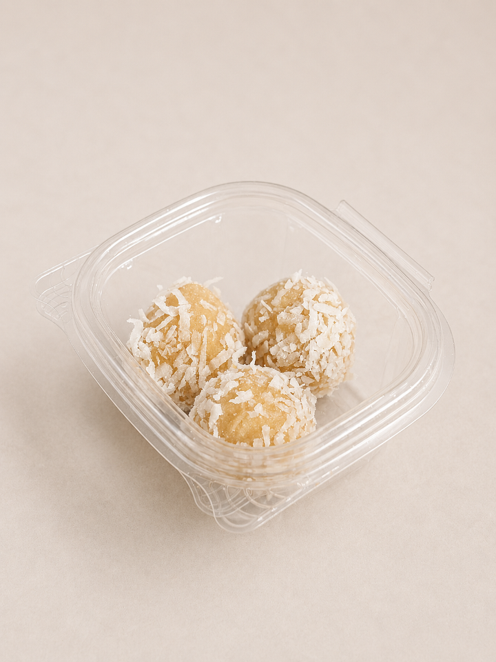 Coconut Almond Cake Truffles