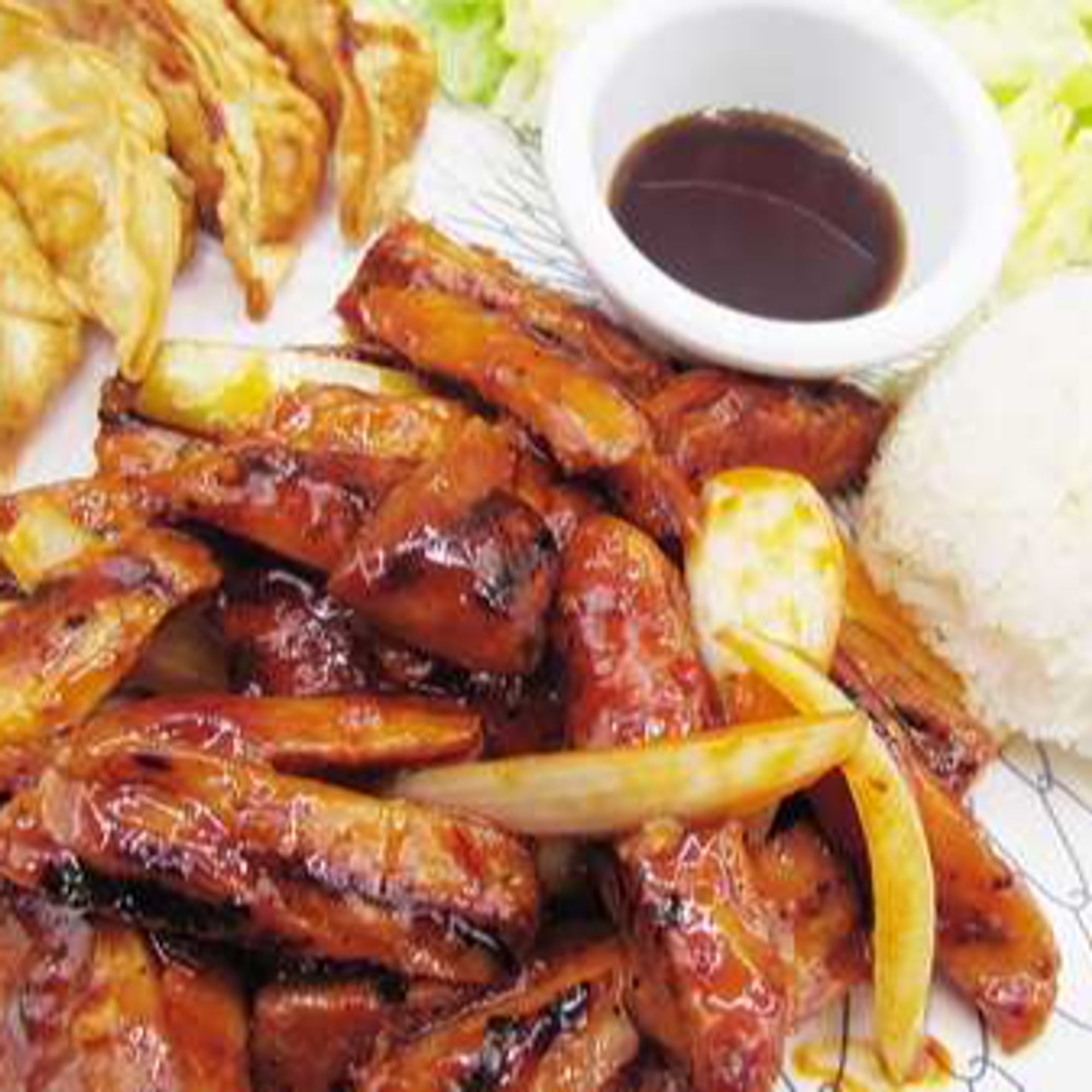 Spicy Chicken & Gyoza