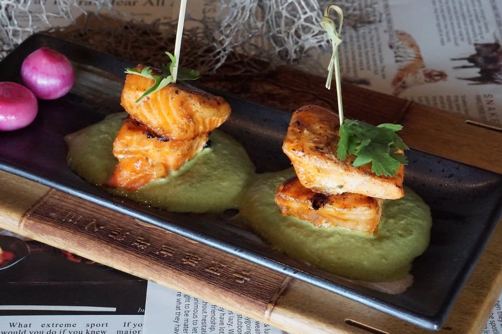 Tandoori Salmon (4 pcs)