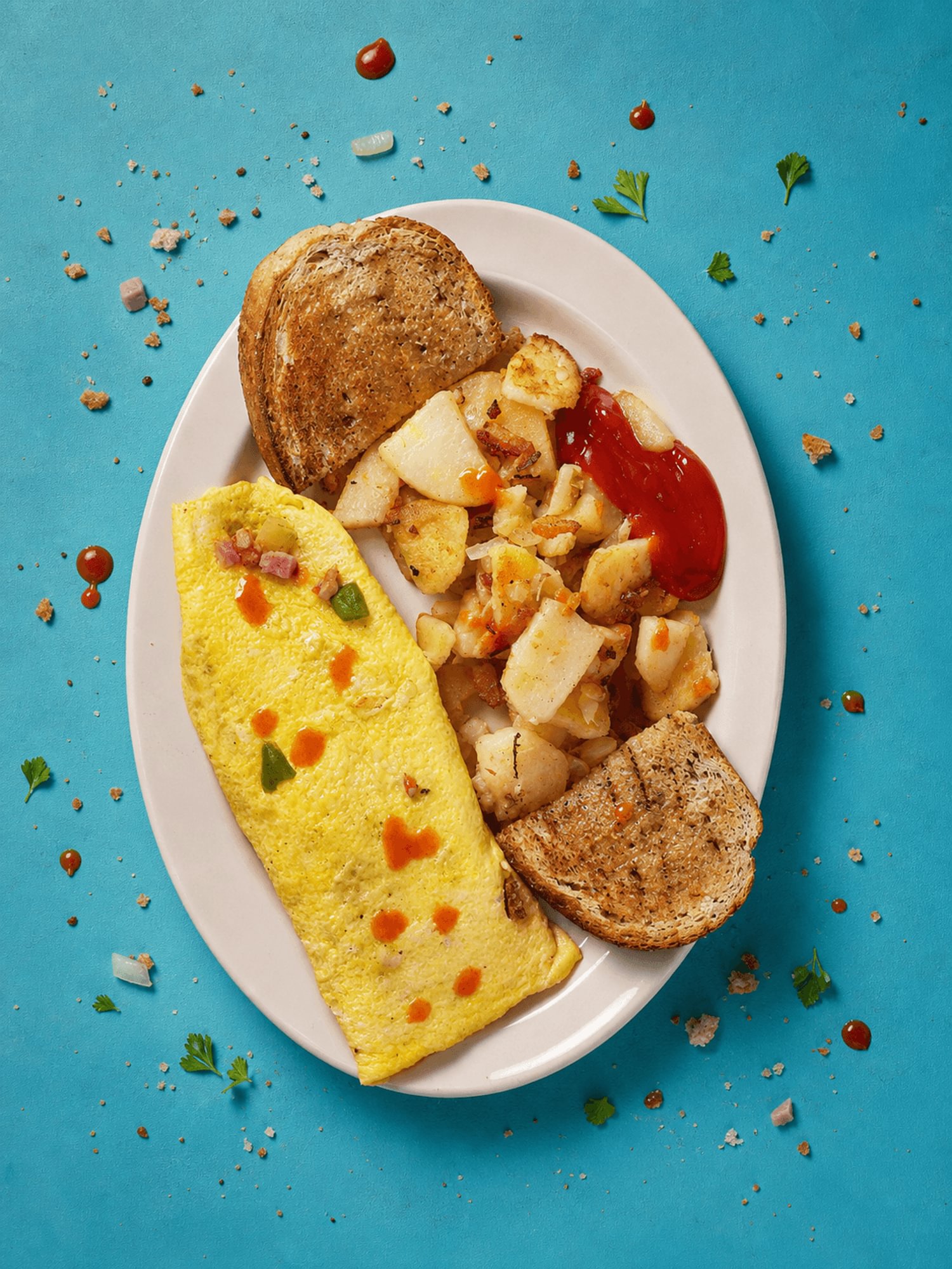 Vegetable Omelette