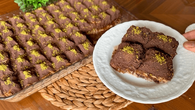 Chocolate Cold baklava 