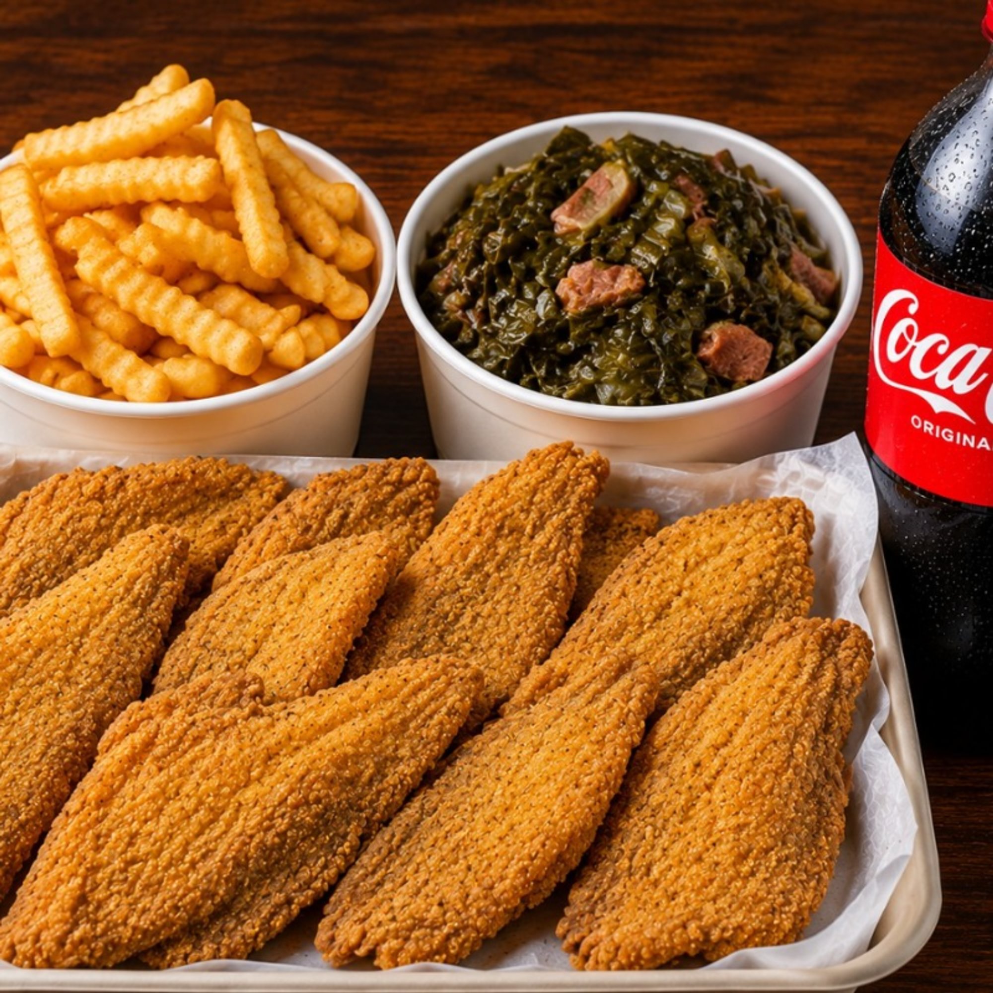 8 Pcs Fried Whiting