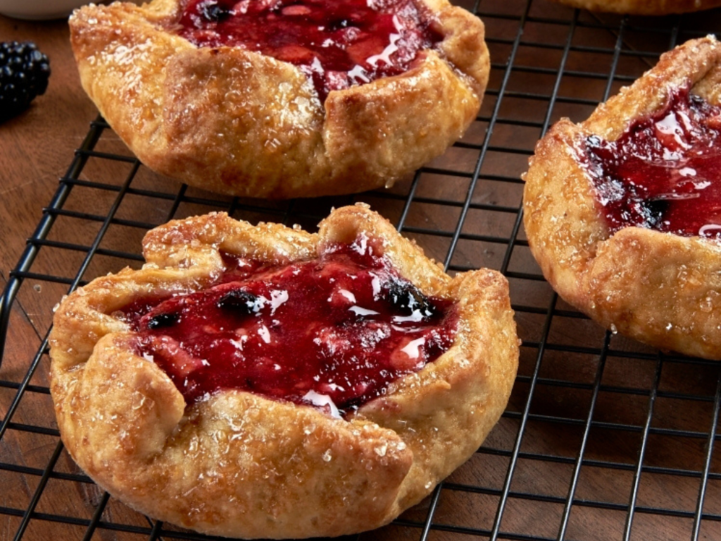 TRIPLE BERRY TART
