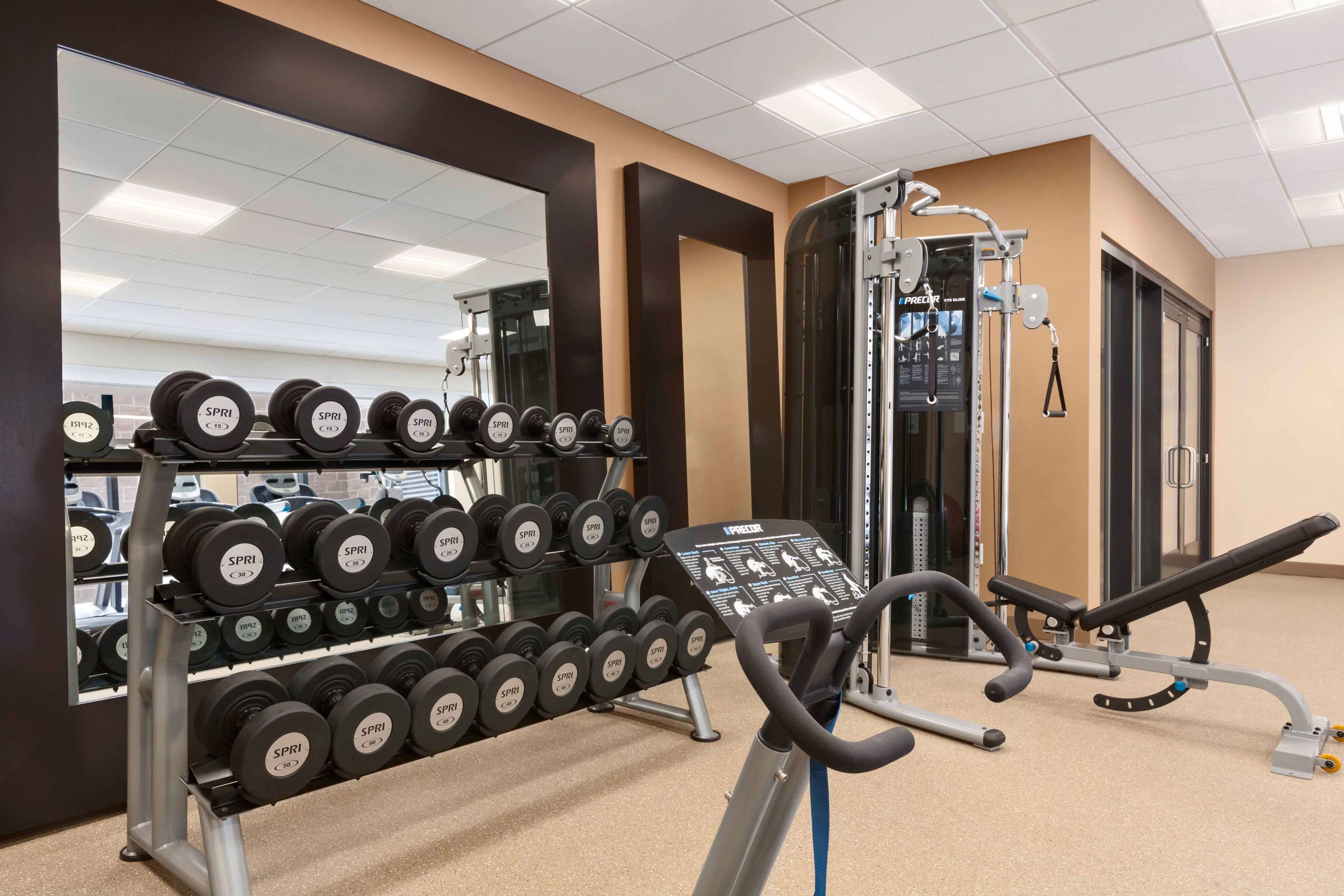 Health club  fitness center  gym