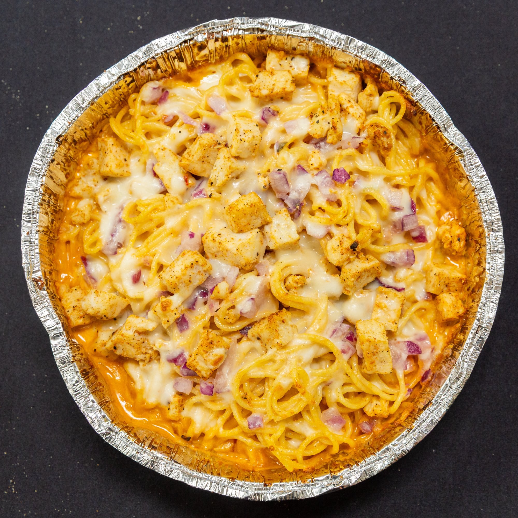 BBQ Chicken Spaghetti