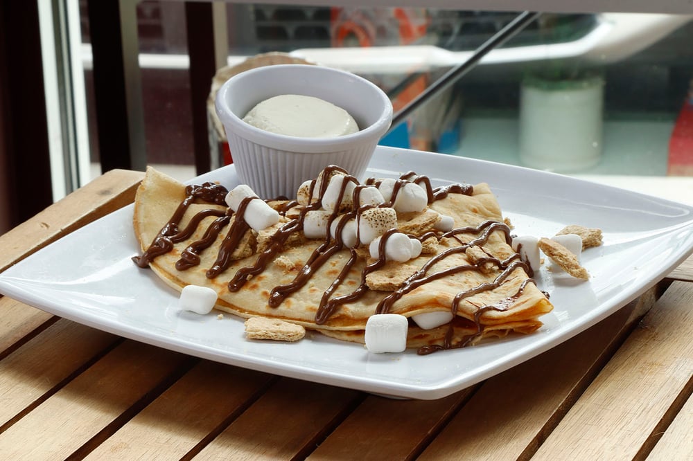 S'mores crepe