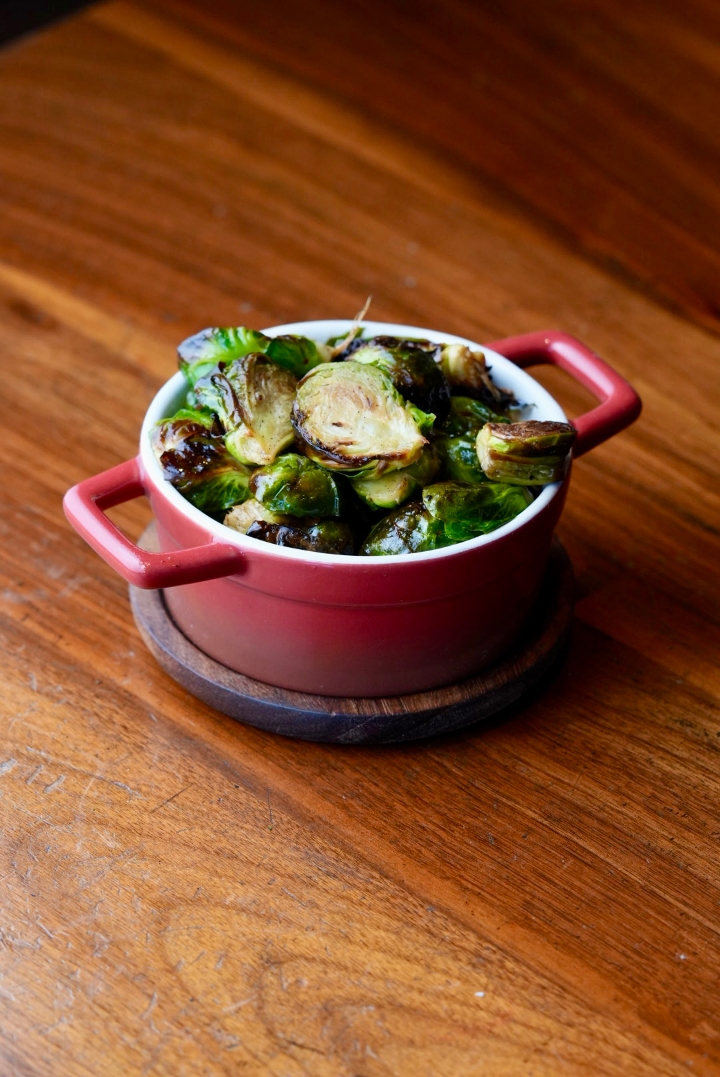 CRISPY BRUSSEL SPROUTS