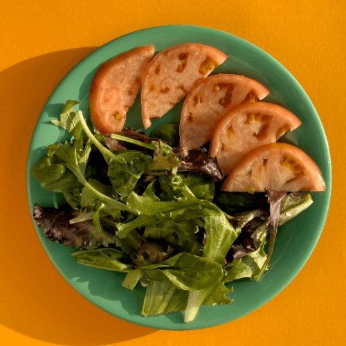 Spring Mix and Tomato