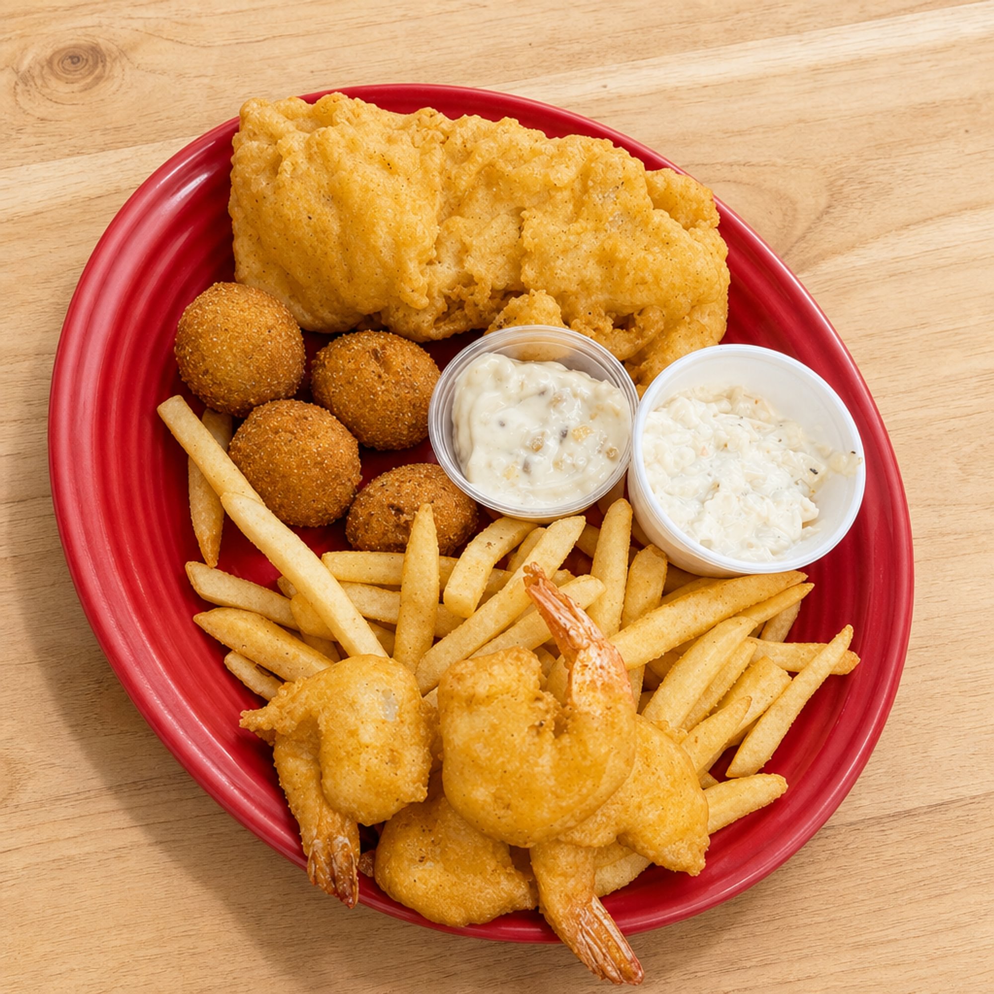 Fish and Shrimp Dinner