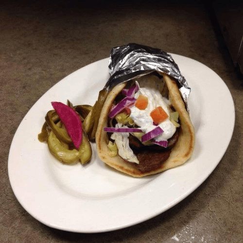 Greek Chicken Pita Combo
