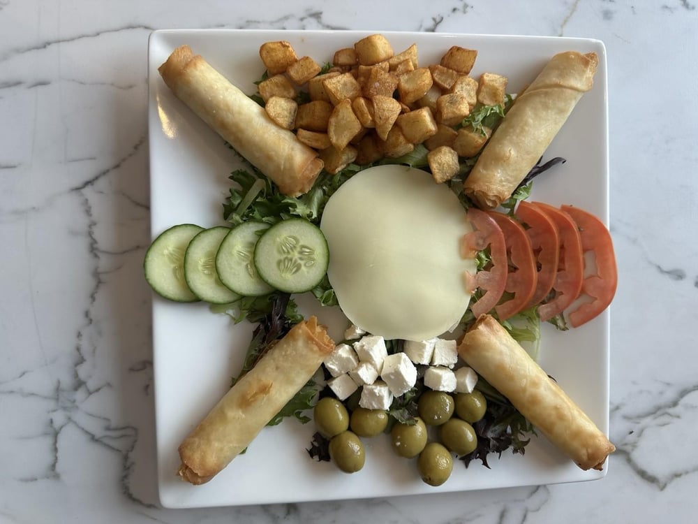 Cheese Rolls Plate