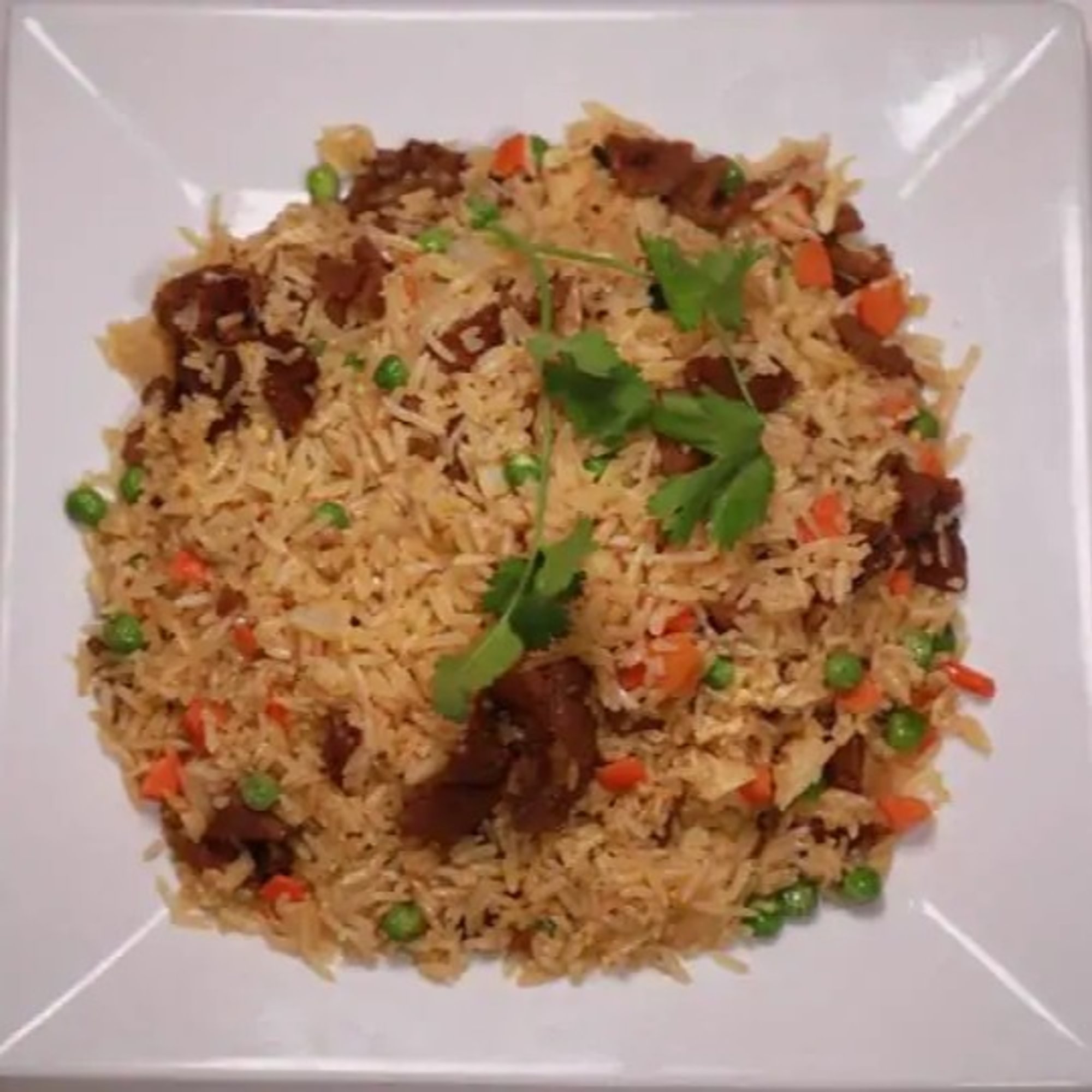 86. Pork Fried Rice / Cơm Chiên Thịt Heo