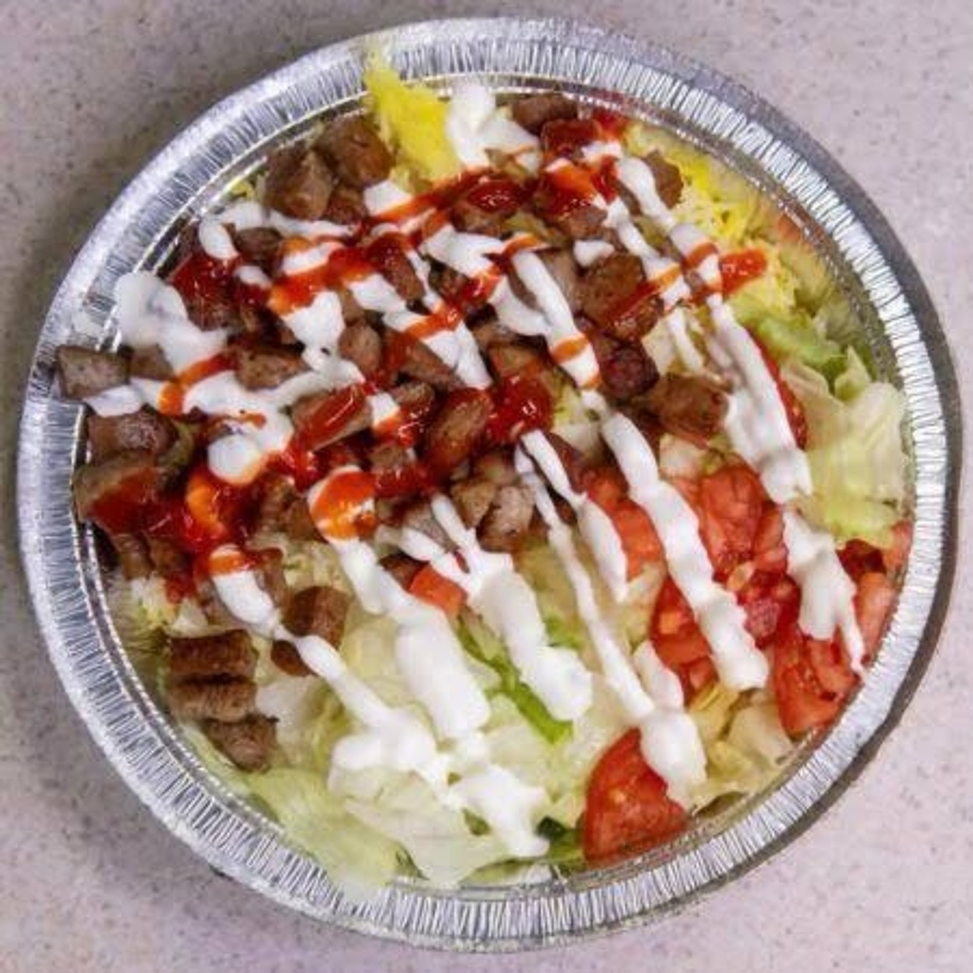 Gyro Over Rice