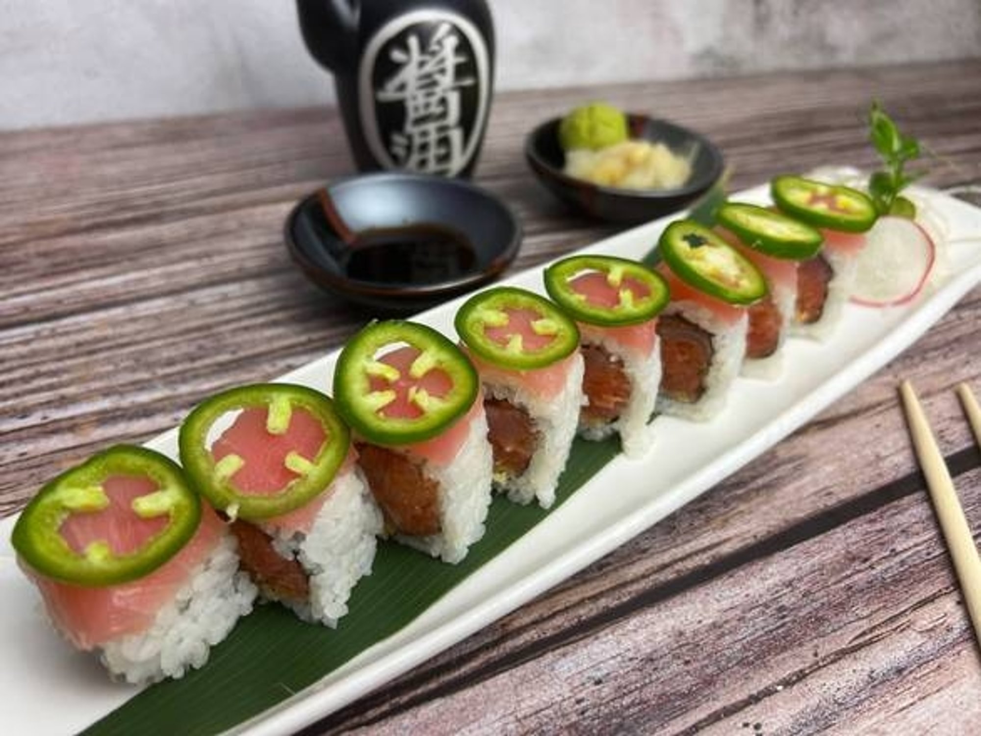 Tuna Crunch Jalapeño Roll
