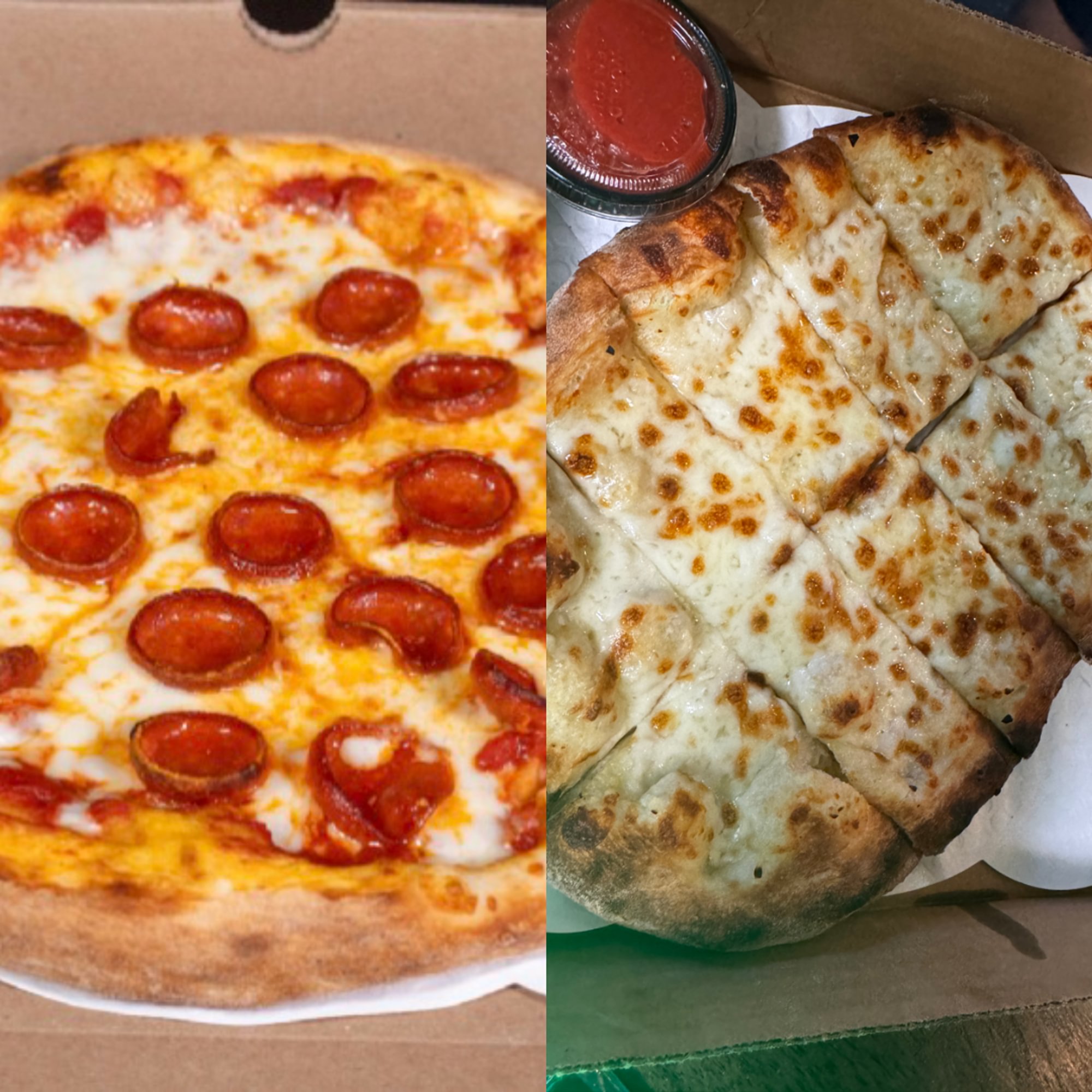 Large Pepperoni & Wizard Sticks