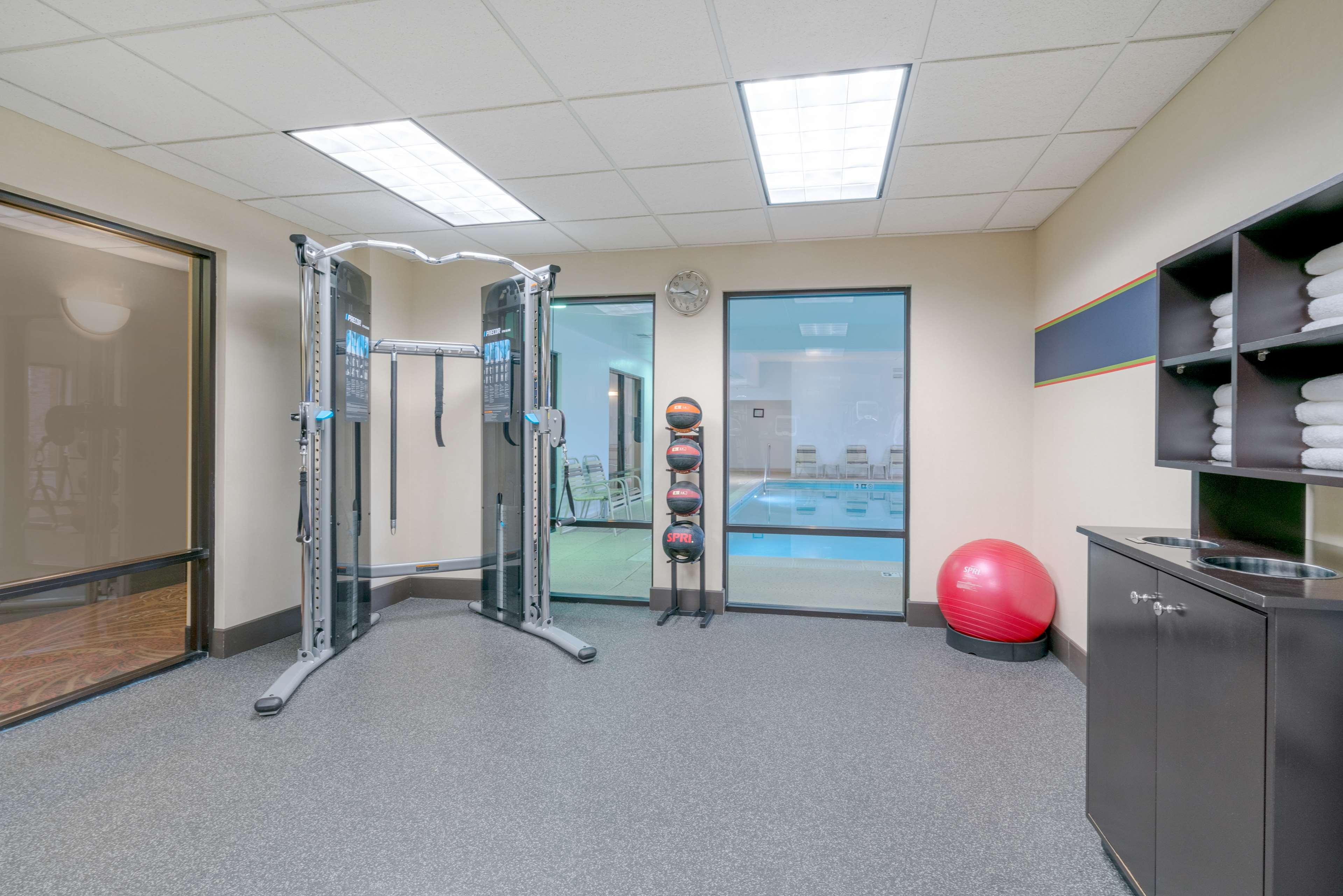 Health club  fitness center  gym