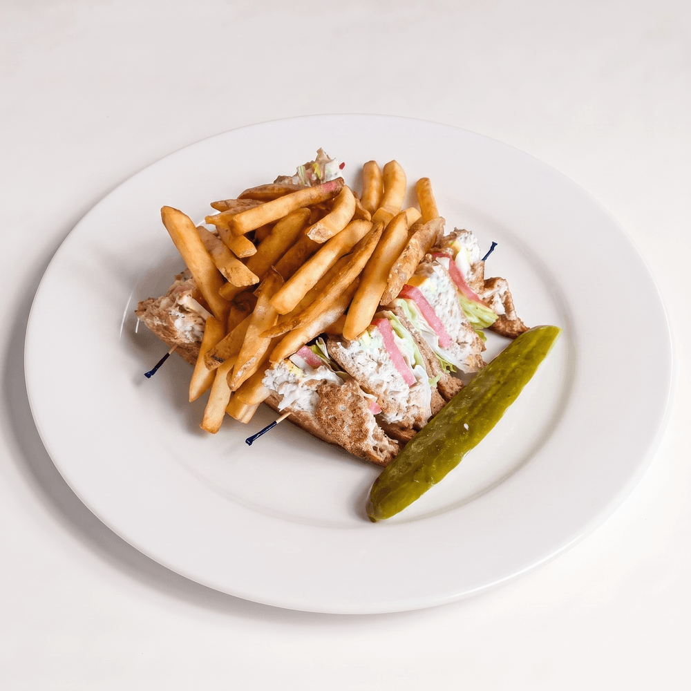 Tuna Salad Club Sandwich